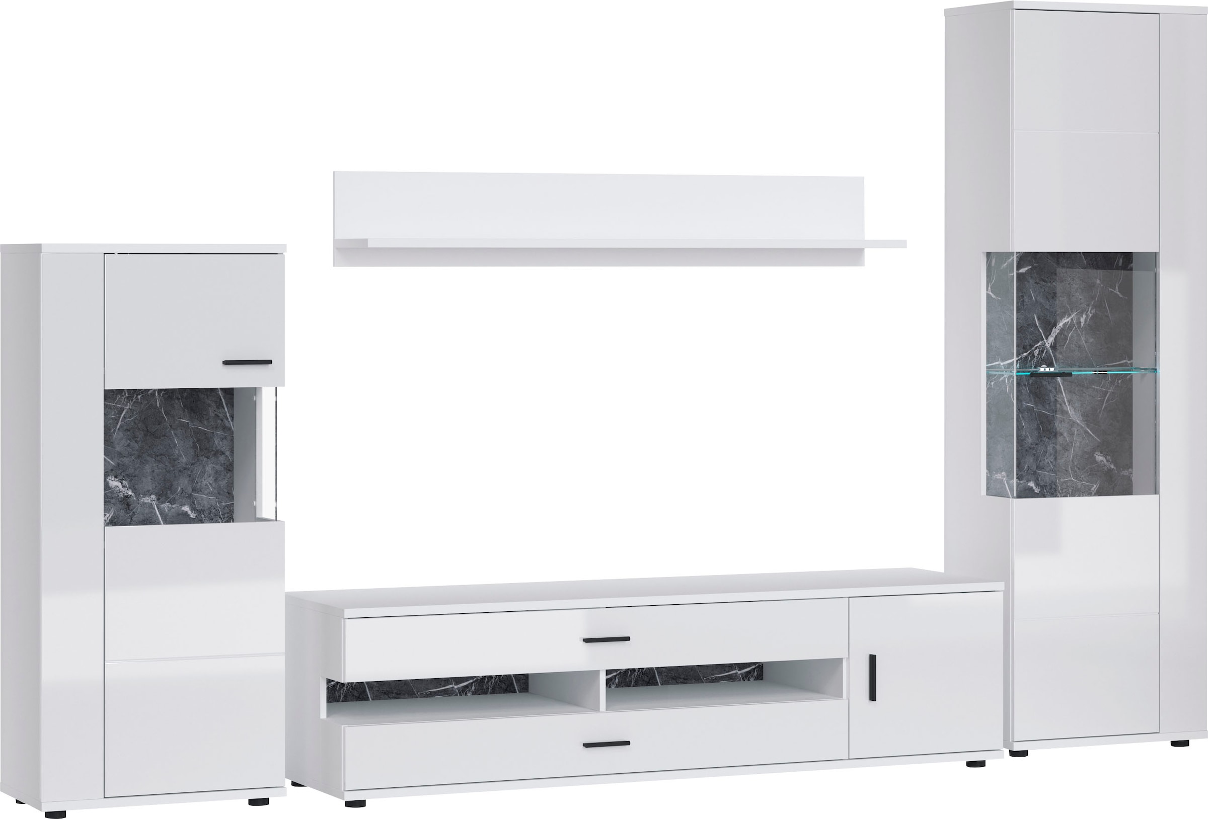 INOSIGN Wohnwand »Henley« Set, 4 Stk. tlg.