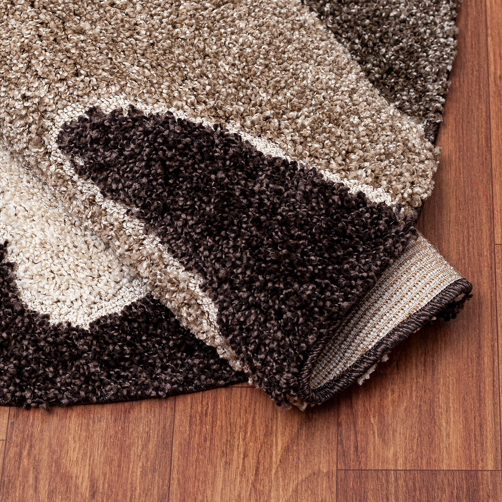 Sanat Hochflor-Teppich »Luxus 3508« rund 30 mm Höhe robuster Langflor, weich, Wohnzimmer, Schlafzimmer