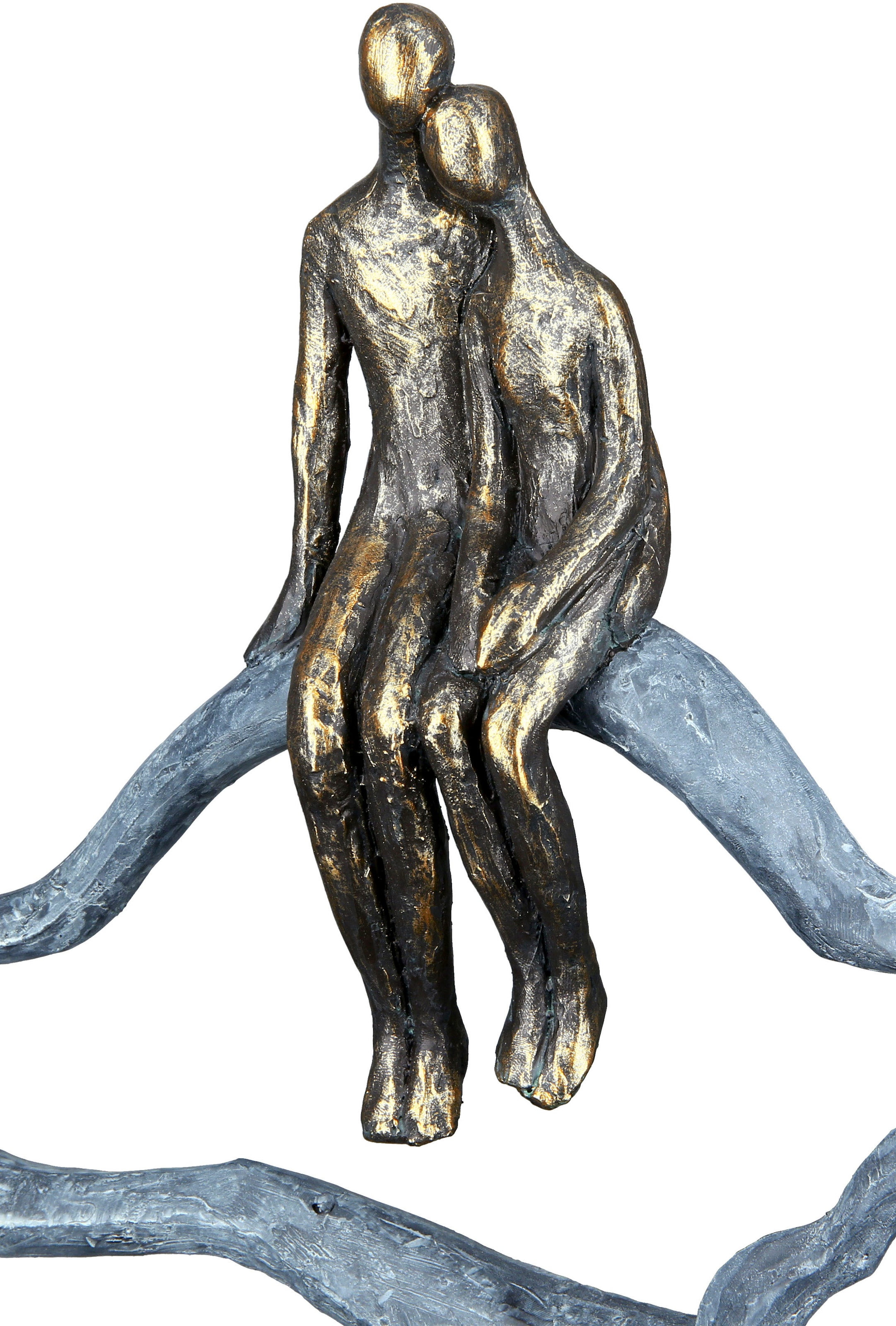 Gilde Lovecloud, by grau »Skulptur auf Dekofigur kaufen bronzefarben/grau«, Casablanca Rechnung