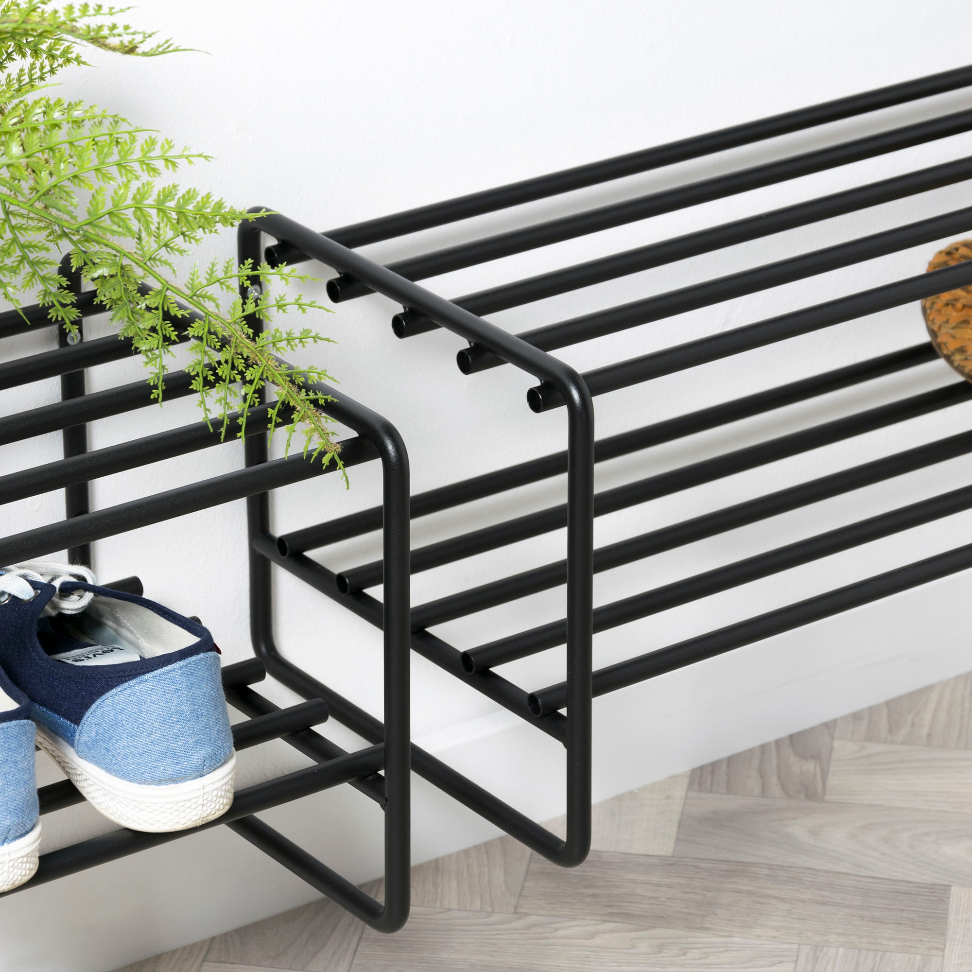 Spinder Design Schuhbank »CLINT SR«, Schuhregal aus Stahl
