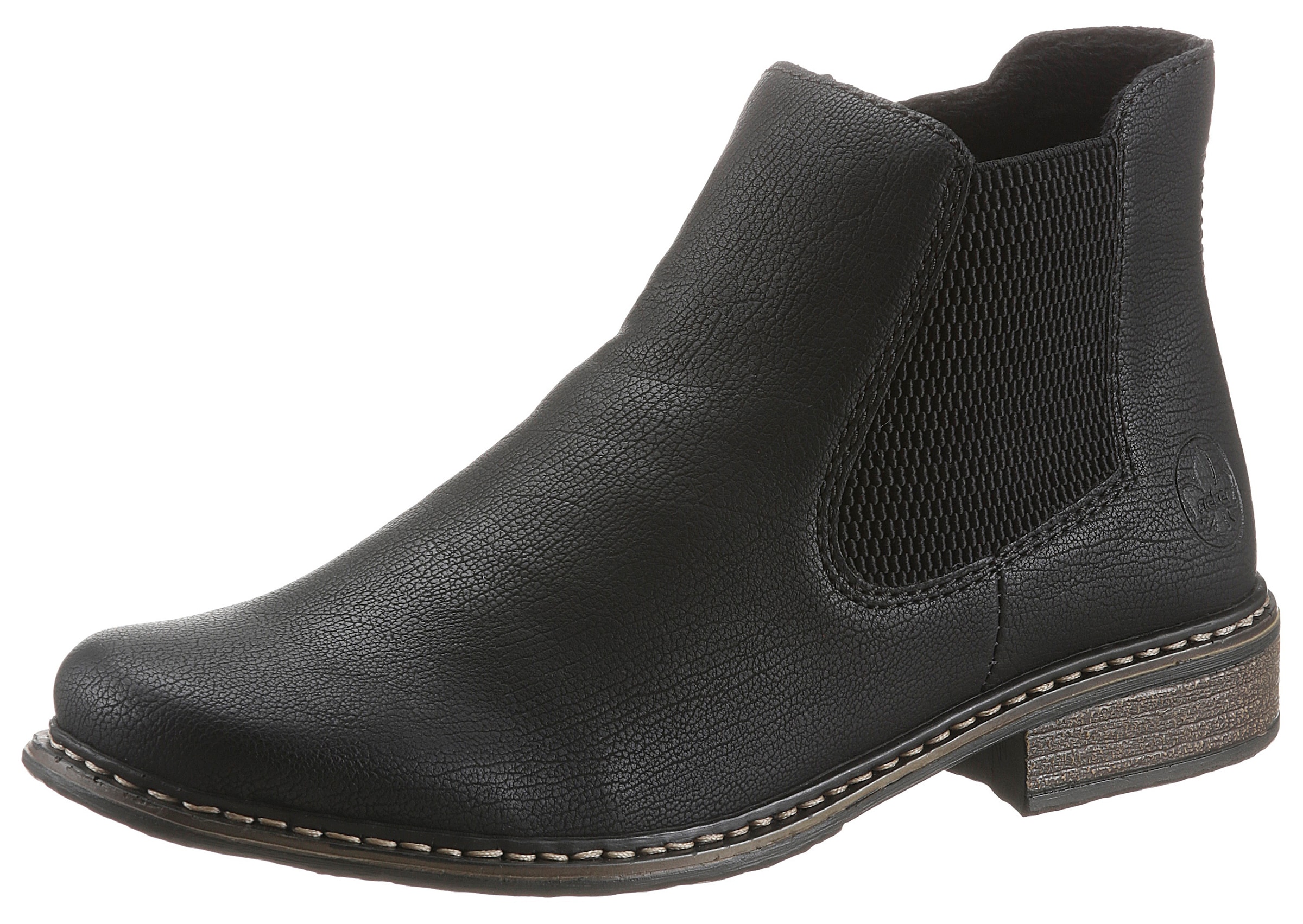 Rieker Chelseaboots, Stiefelette, Boots, Blockabsatz, in klassischer Optik