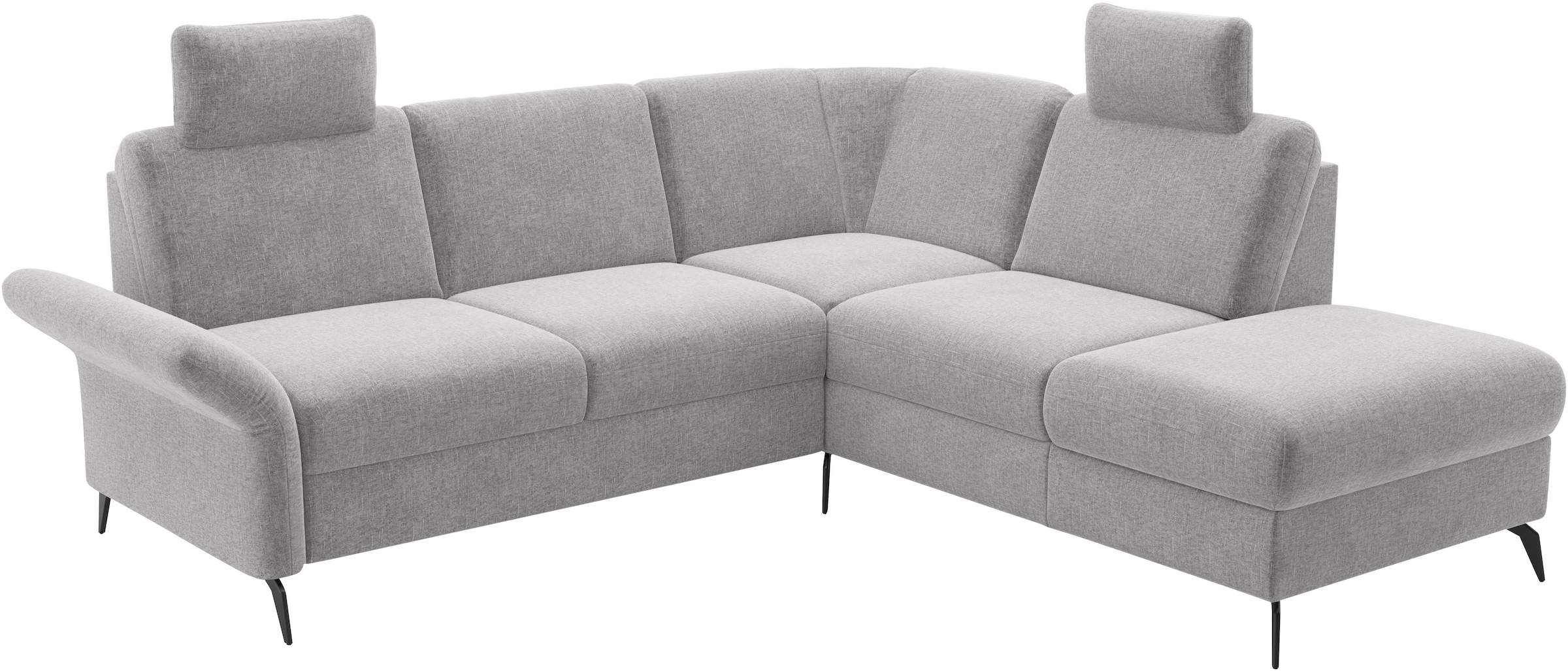 Home affaire Ecksofa »Rochelle«, optional: Armteilverstellung, klappbar, Bettkasen