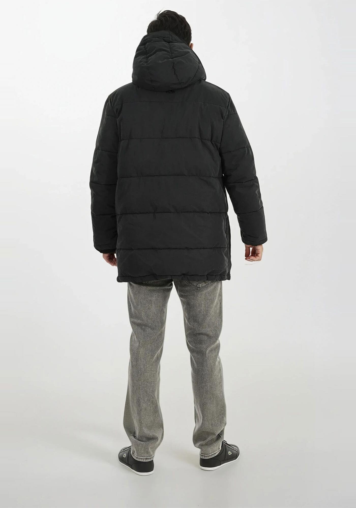 Alessandro Salvarini Winterjacke »A. Salvarini Herren Winterjacke lang mit Teddyfell gefüttert AS458«