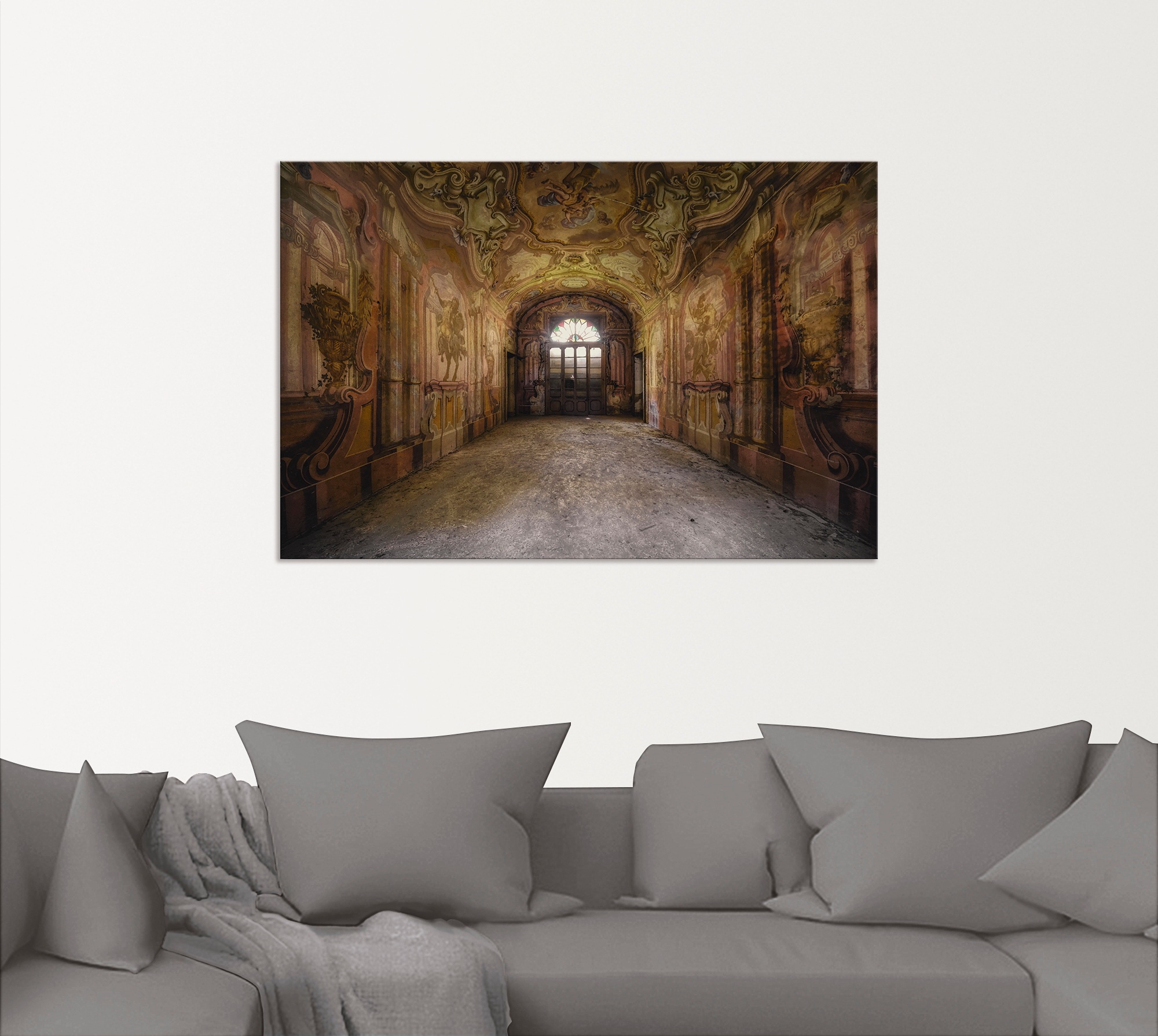 Artland Wandbild »Lost Place - Villa - verlassene Orte«, Gebäude, (1 St.), als Alubild, Outdoorbild, Leinwandbild in verschied. Größen