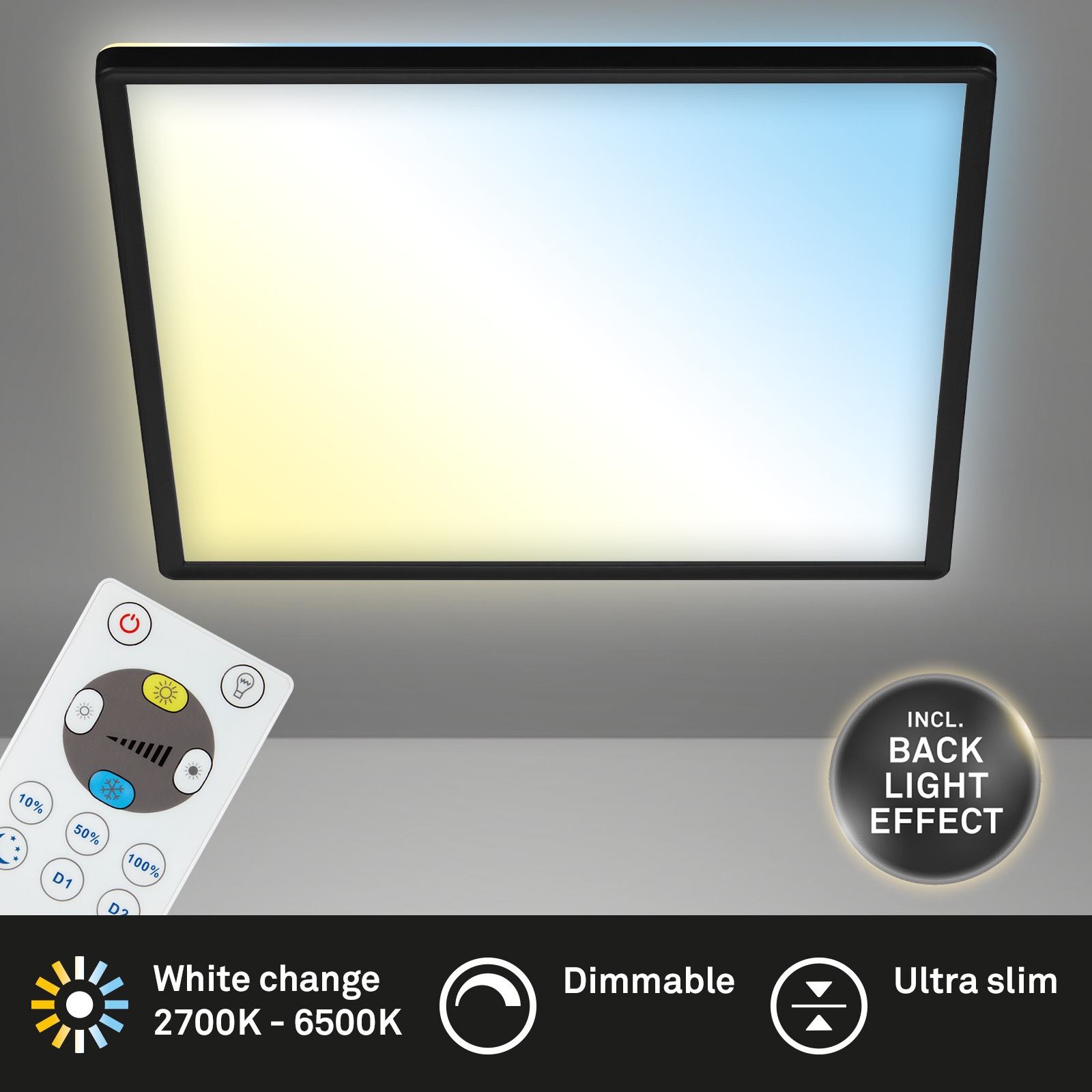 Briloner Leuchten LED Panel »SLIM«