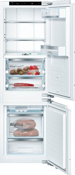 BOSCH Einbaukühlgefrierkombination 8 »KIF86PFE0«