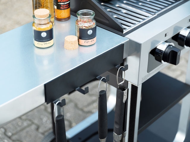 WENKO Wandrollenhalter »Modell Ima«, (Set, 2 St.), magnetischer Küchenrollenhalter und Hakenleiste