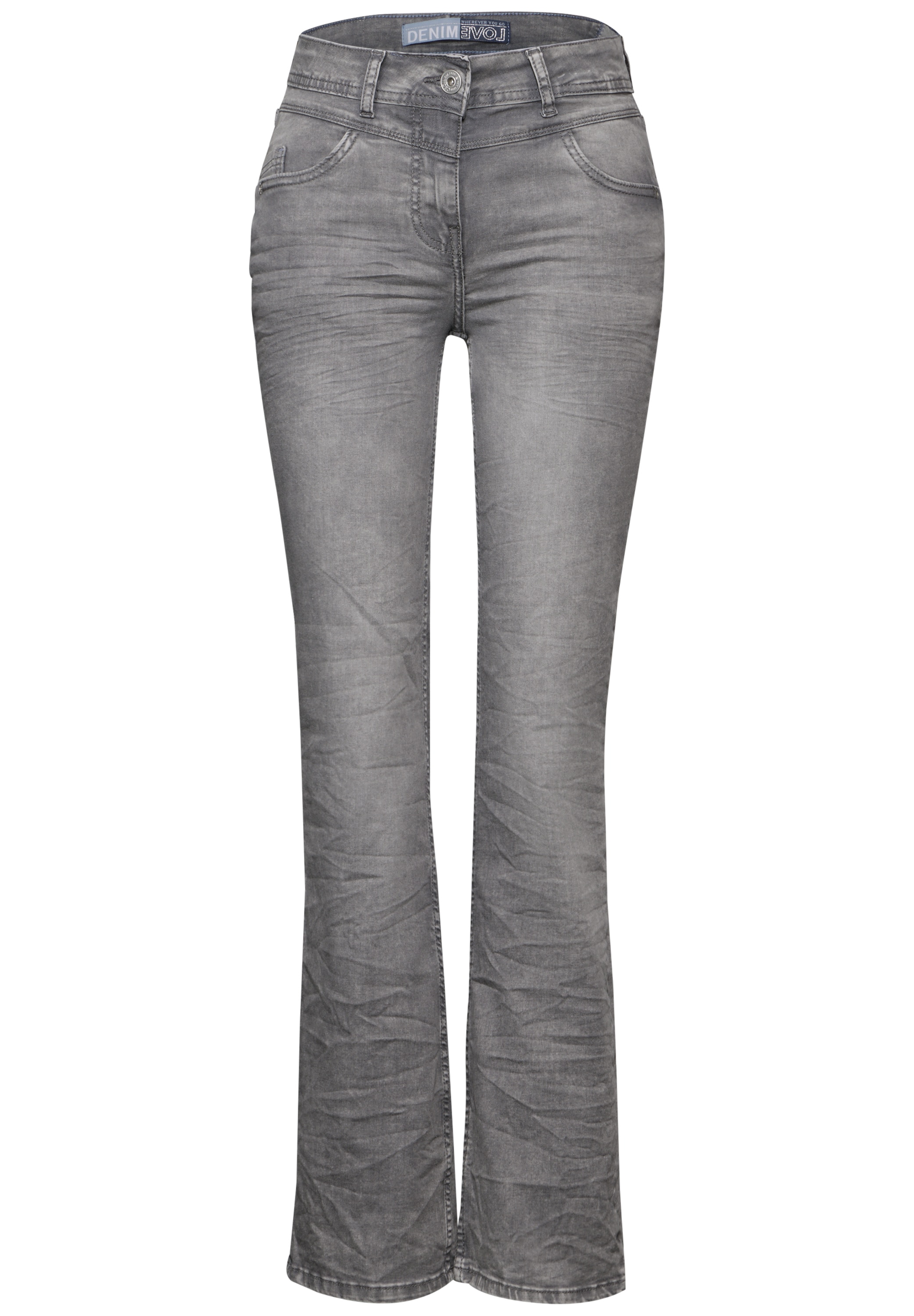 Cecil Slim-fit-Jeans »Style Toronto«, im Bootcut Fit