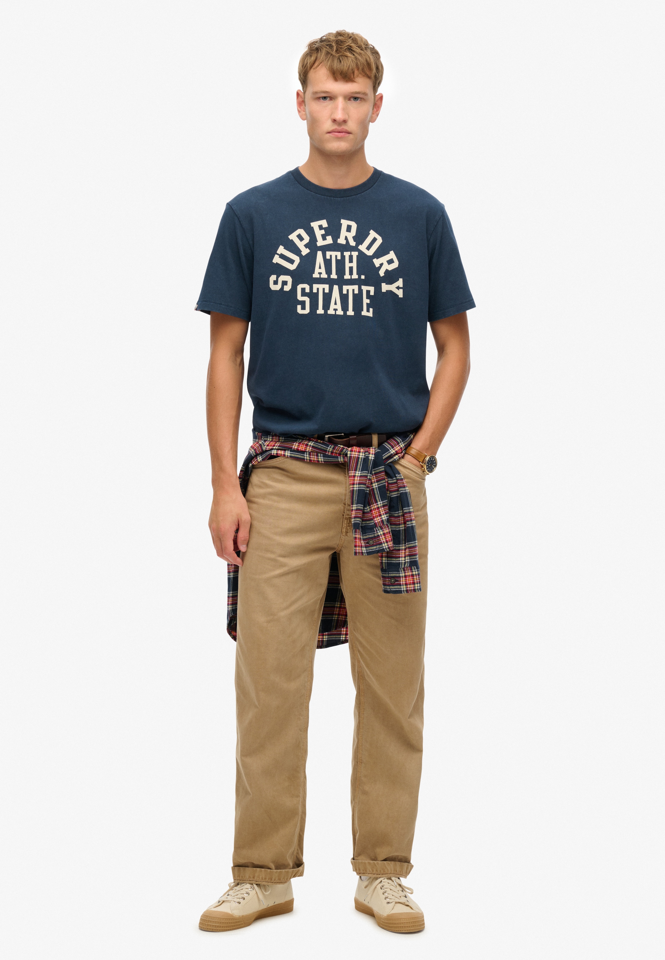 Superdry Rundhalsshirt »ATHLETIC ESS TEE«
