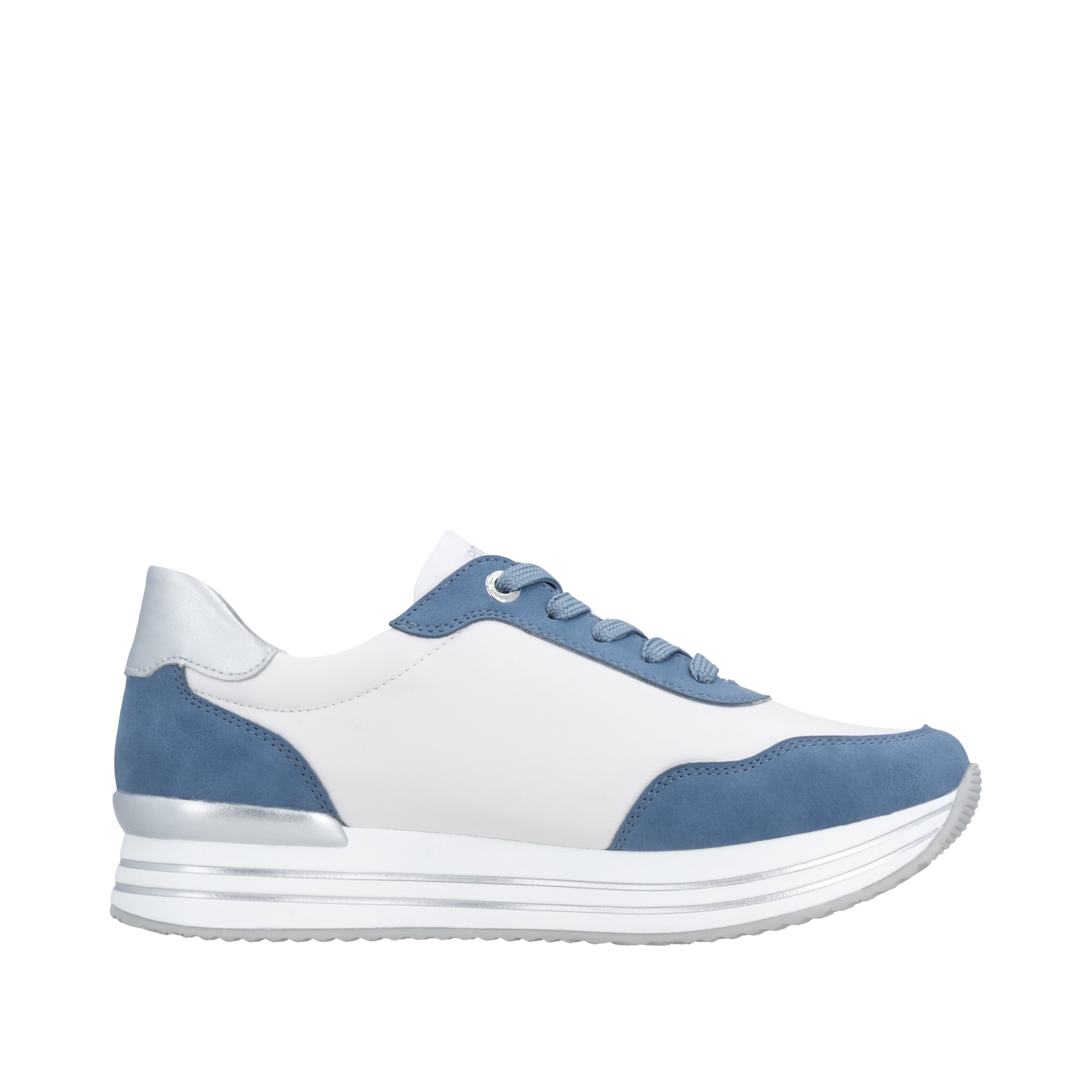 Remonte Plateausneaker  Halbschuh, Schnürschuh mit Metallicdetails und Softfußbett