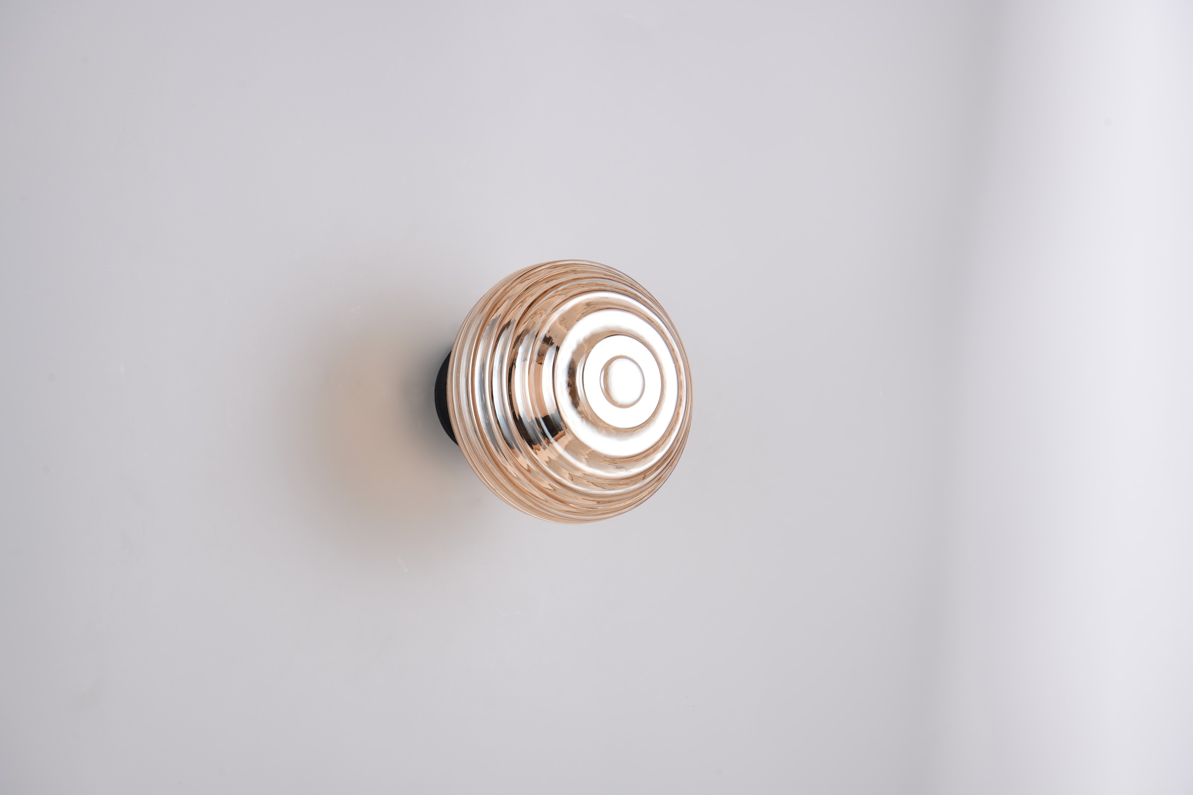 REALITY Leuchten LED Wandleuchte »EARL, runde Akku Wandlampe mit Touchdimmer, USB-Anschluss Ø 15,5cm« LED-Board 1 Stk. Warmweiß Akku Wandlampe Glasschirm, einfache Wandbefestigung, Tiefe 15 cm