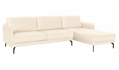 hülsta sofa Ecksofa »hs.450«, Armlehne sehr schmal, Breite 274 cm, Alugussfuß Umbragrau kaufen