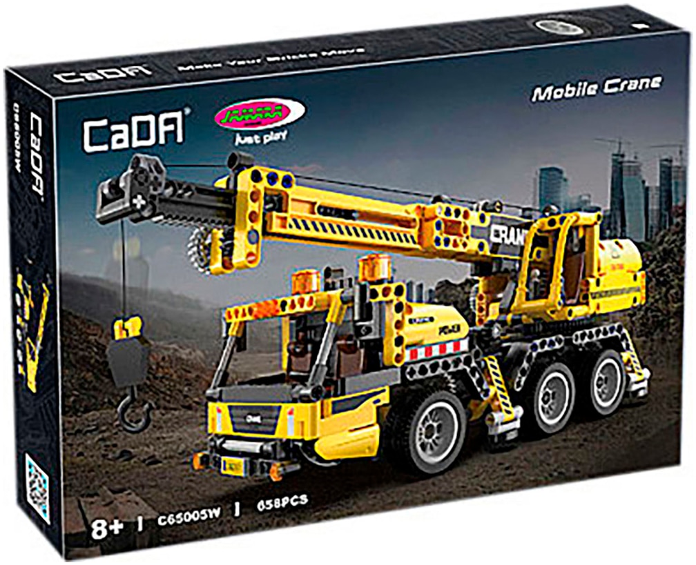 Jamara Konstruktions-Spielset »CaDA, Bricks, Mobilkran (402886)«