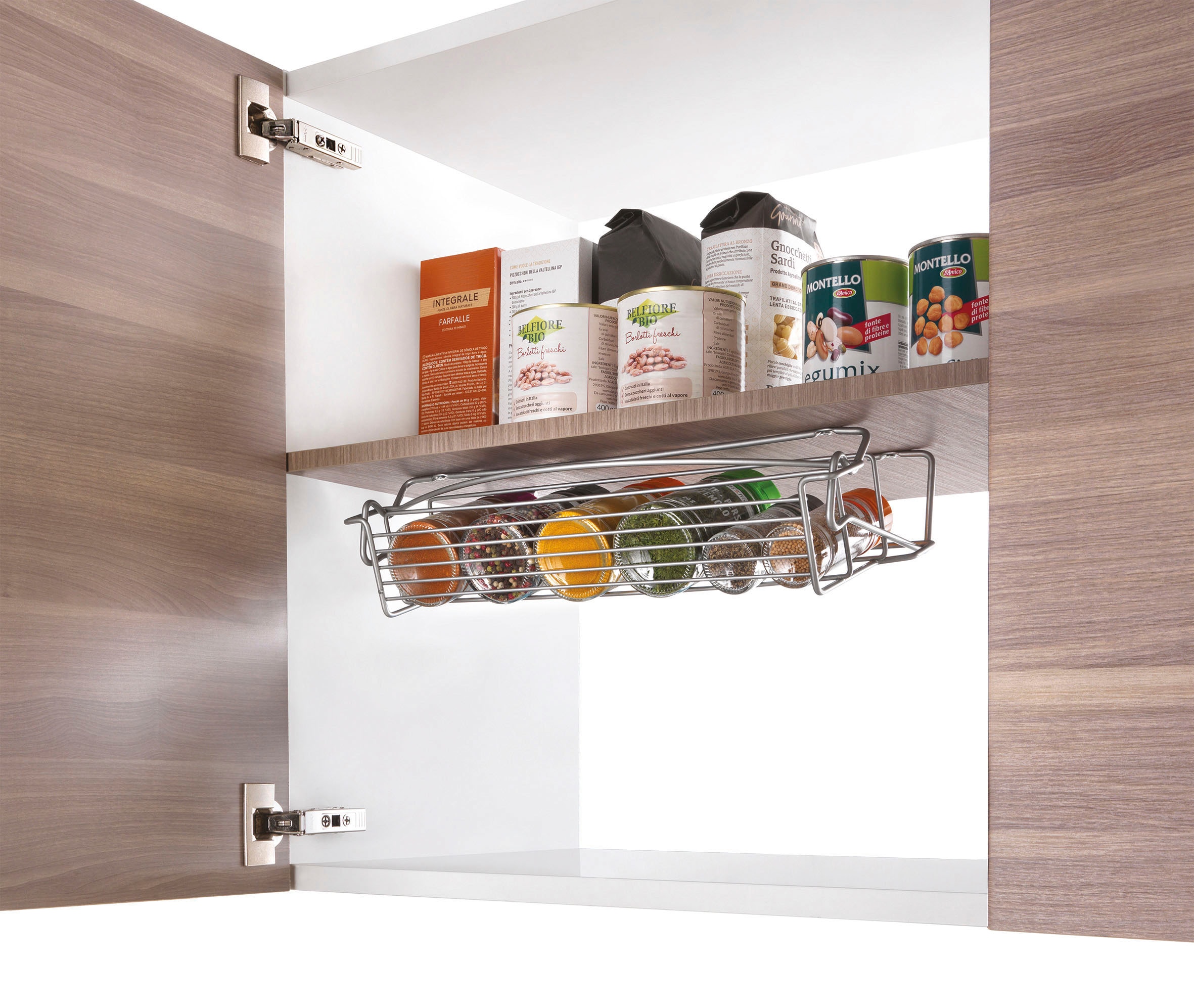 Metaltex Gewürzboard »SpiceSwing«, eleganter Silbermetallic-Look mit exclusiver Polytherm® Beschichtung
