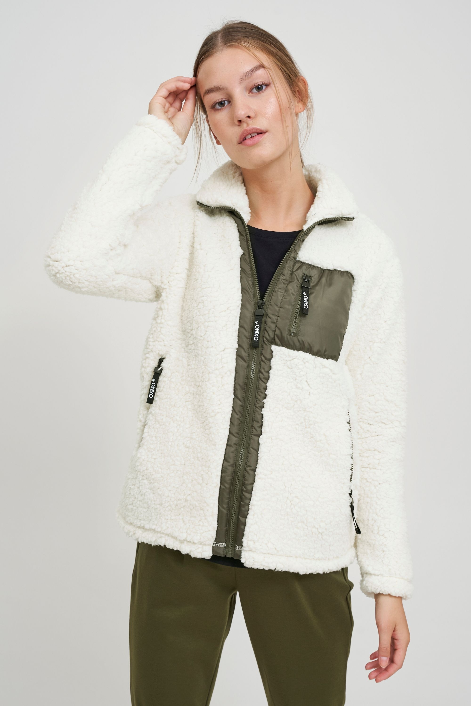 OXMO Fleecejacke »Fleecejacke OXEllin«