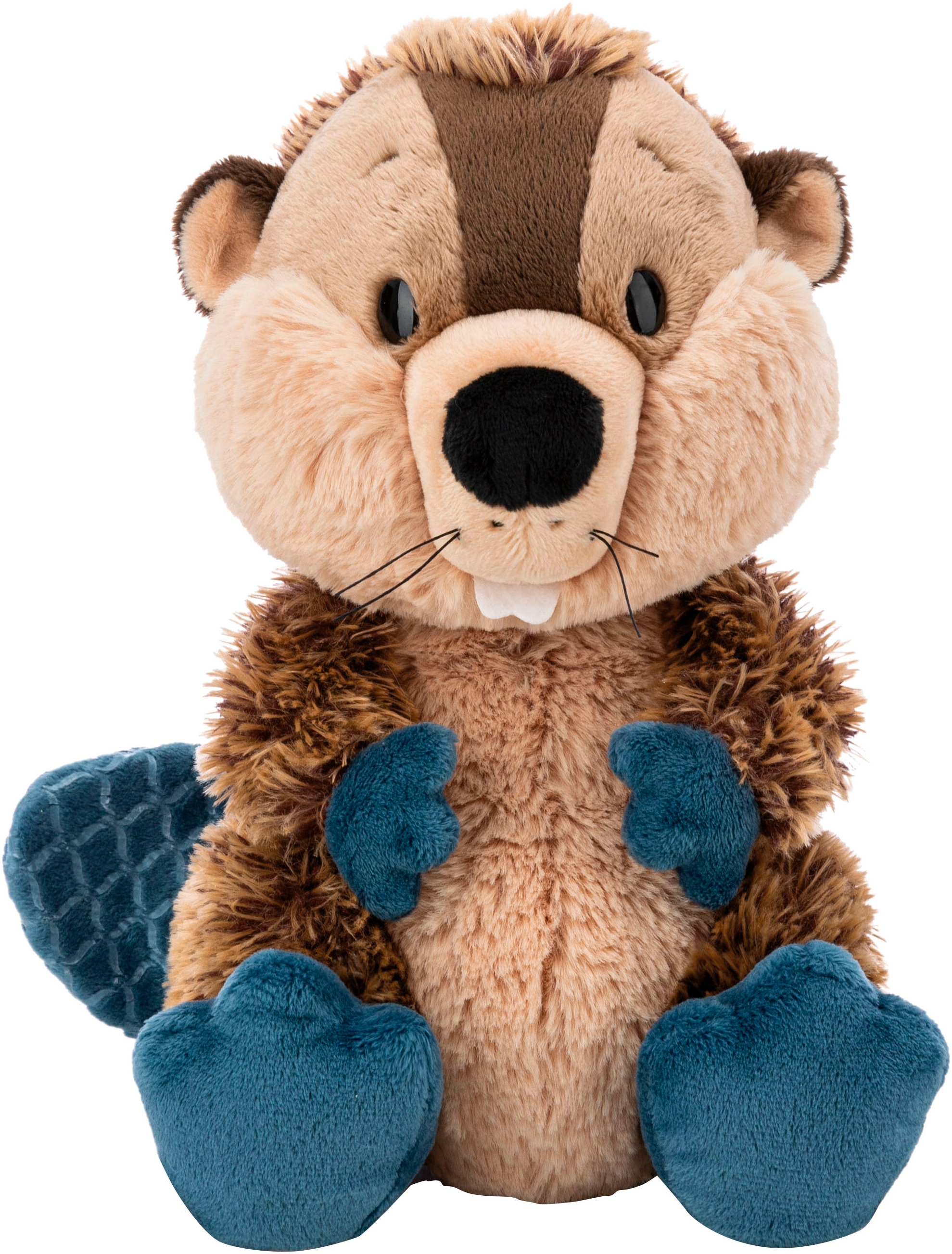 Nici Kuscheltier »Forest Friends, Biber Harry Woodsnacker, 30 cm schlenkernd«, enthält recyceltes Material