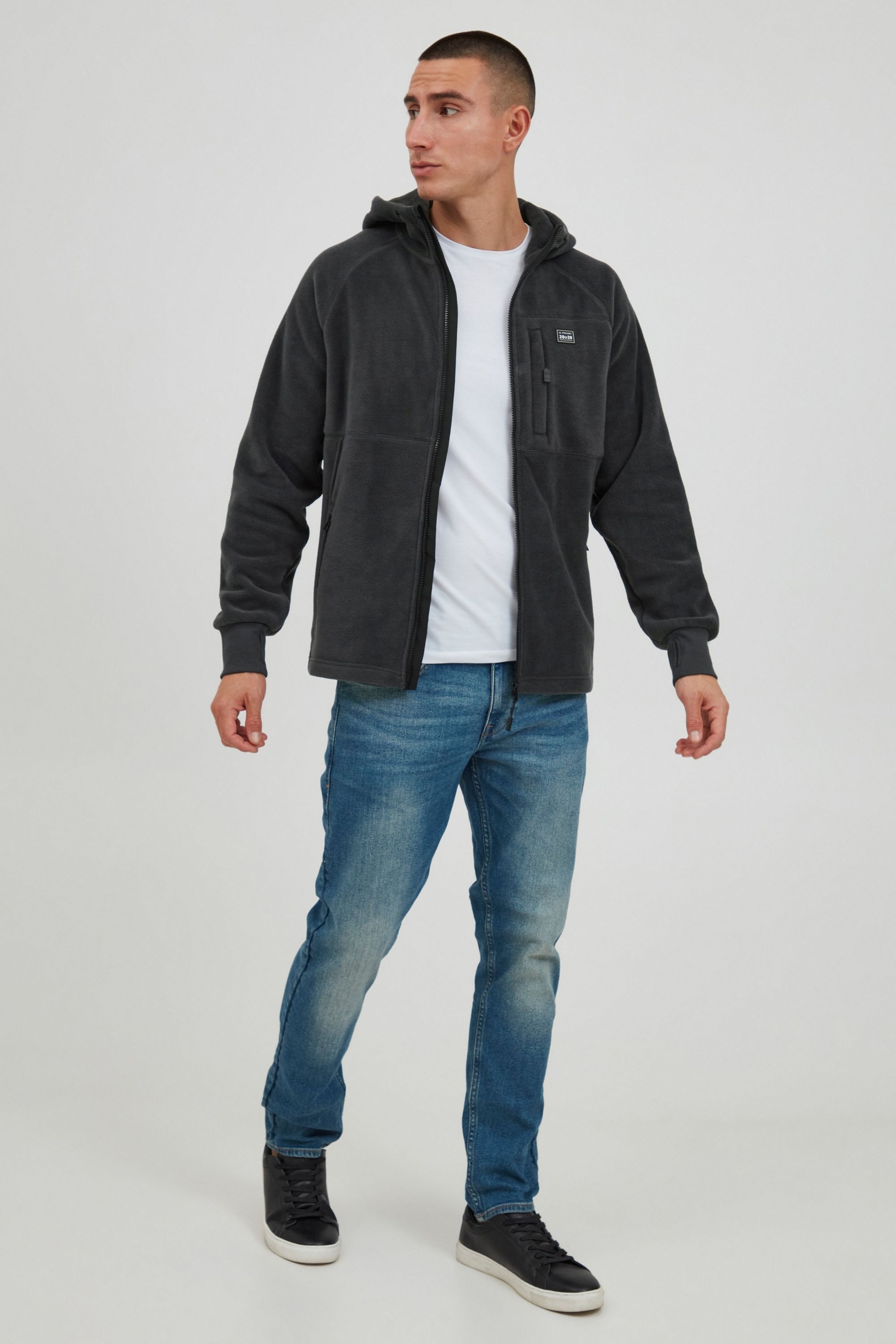 11 Project Fleecejacke »Fleecejacke PRMichel«, mit Kapuze