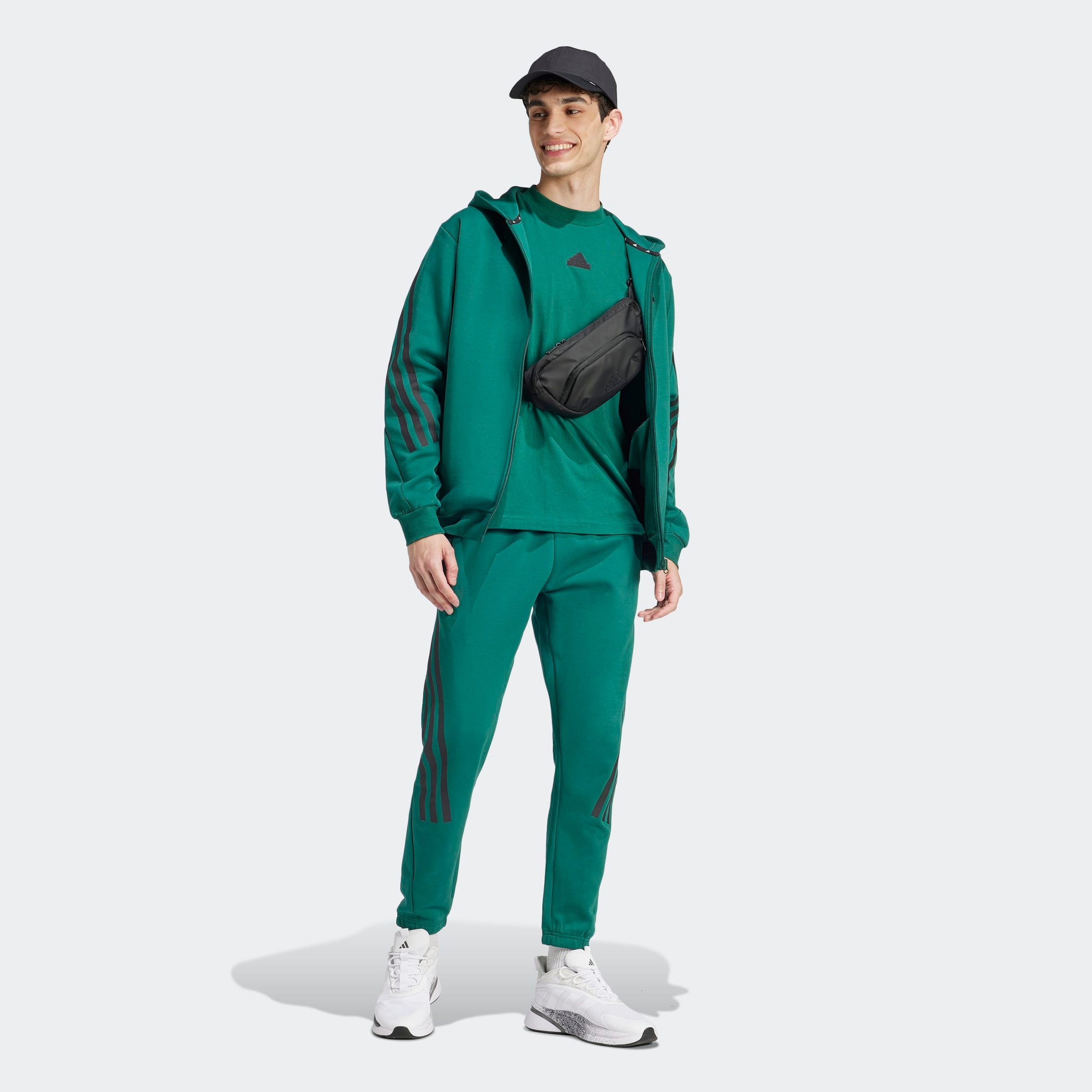 adidas Sportswear Kapuzensweatshirt »M FI 3S FZ«