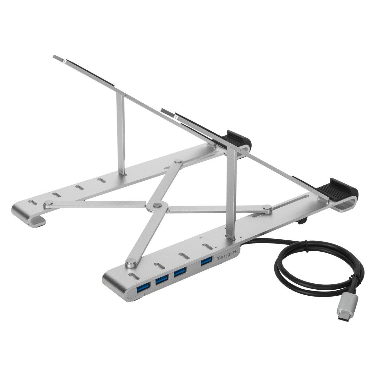 Targus Laptop-Ständer »Portable Stand with Integrated Hub (USB-A)«, bis 39,6 cm Zoll, (1 St.)