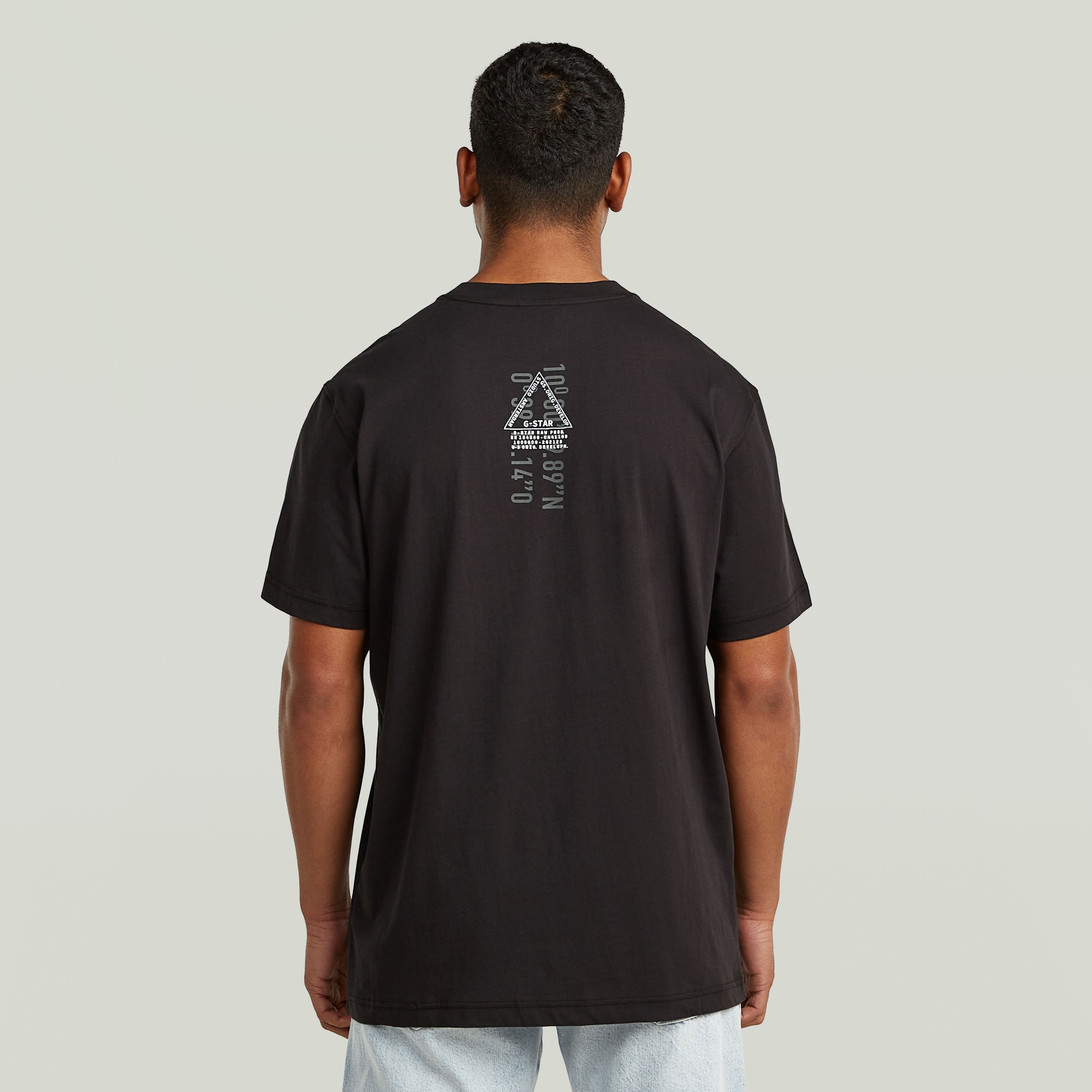 G-STAR T-Shirt »Layered Back« mit Print auf dem Rücken, Regular Fit