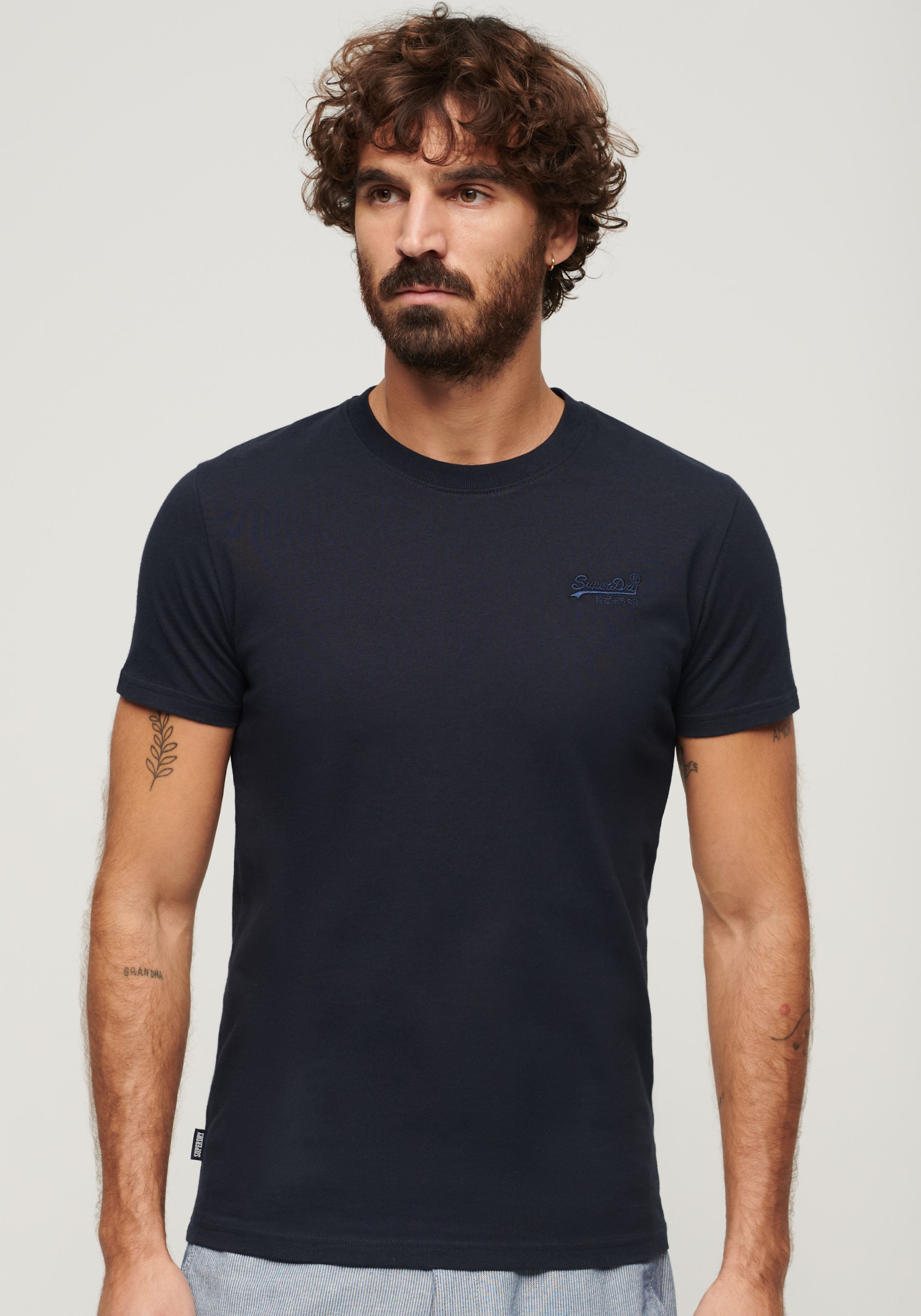 Superdry Rundhalsshirt »Vintage Logo Emb Te«