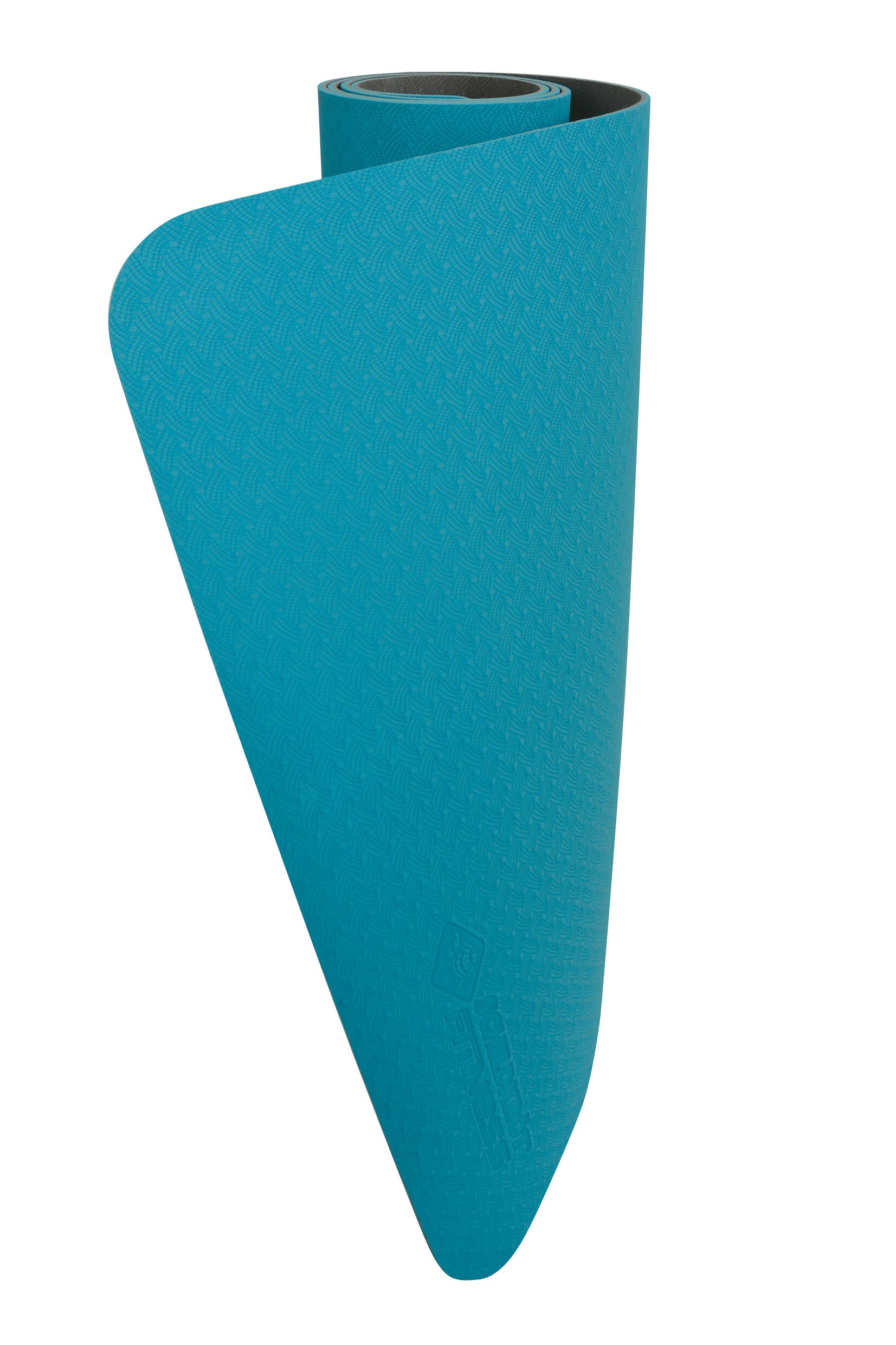 Schildkröt Yogamatte »Yogamatte 4mm BICOLOR - Petrol/Anthrazit« Inkl. Tasche mit Kordelzug / PVC frei