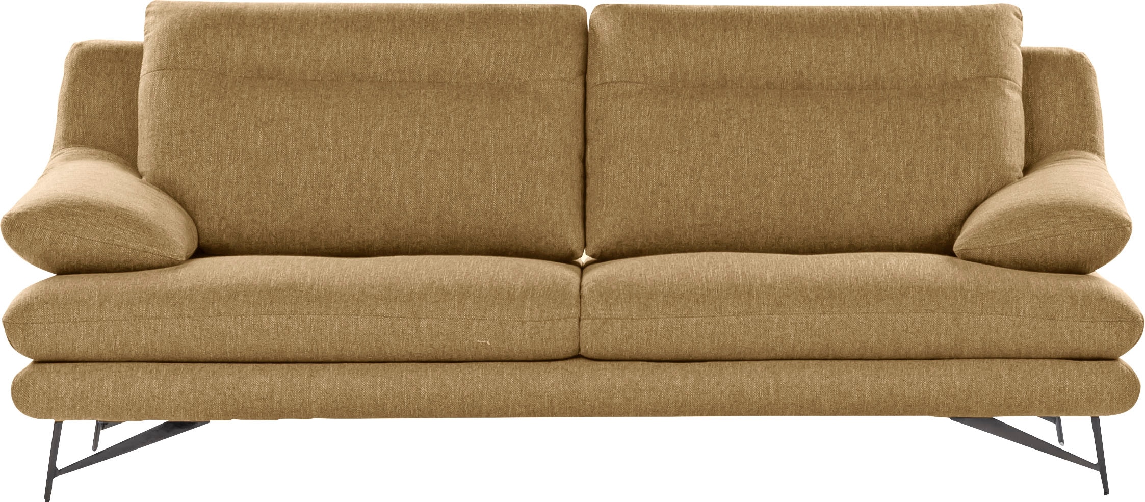 CALIA ITALIA 3-Sitzer »Cezanne modern, elegant und bequem, aufwendige Detailverarbeitung«, wahlweise mit Sitztiefenverstellung