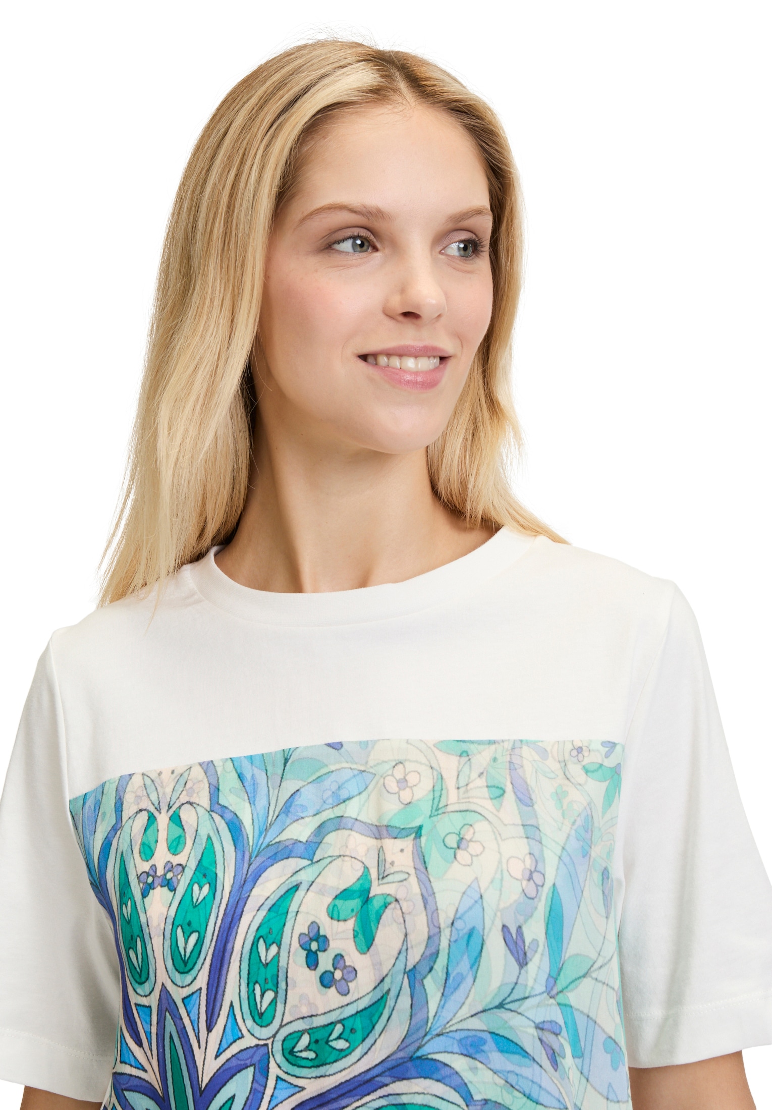 Cartoon T-Shirt »Rundhals-Shirt mit Schleifenknoten«