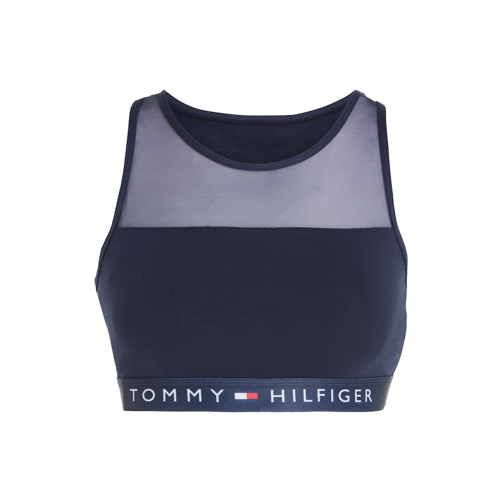 Tommy Hilfiger Underwear Bustier, (1 tlg.), mit leicht transparentem Mesheinsatz