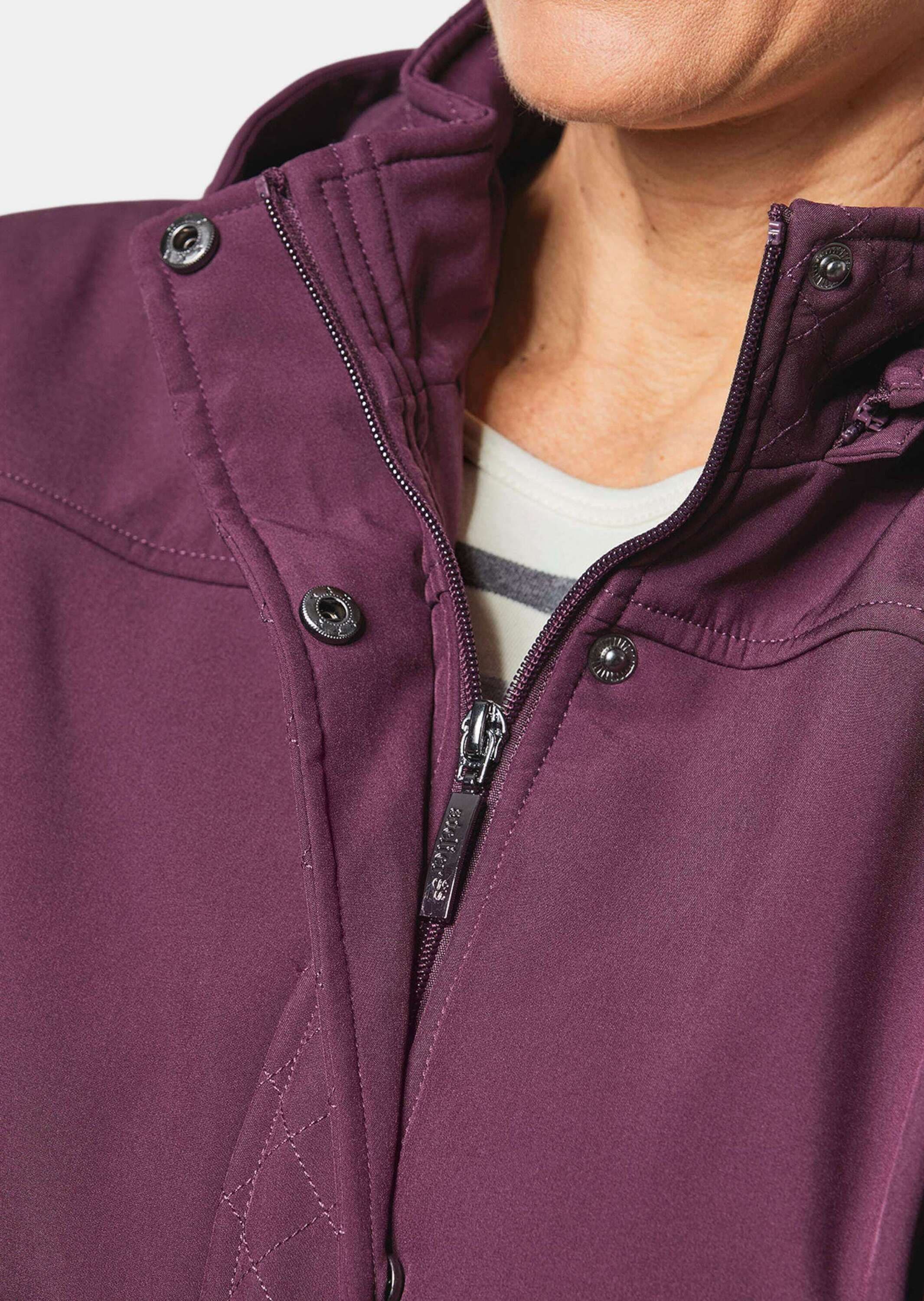 GOLDNER Funktionsjacke »Wasserabweisende Softshelljacke mit Kapuze« Für jede Wetterlage geeignet