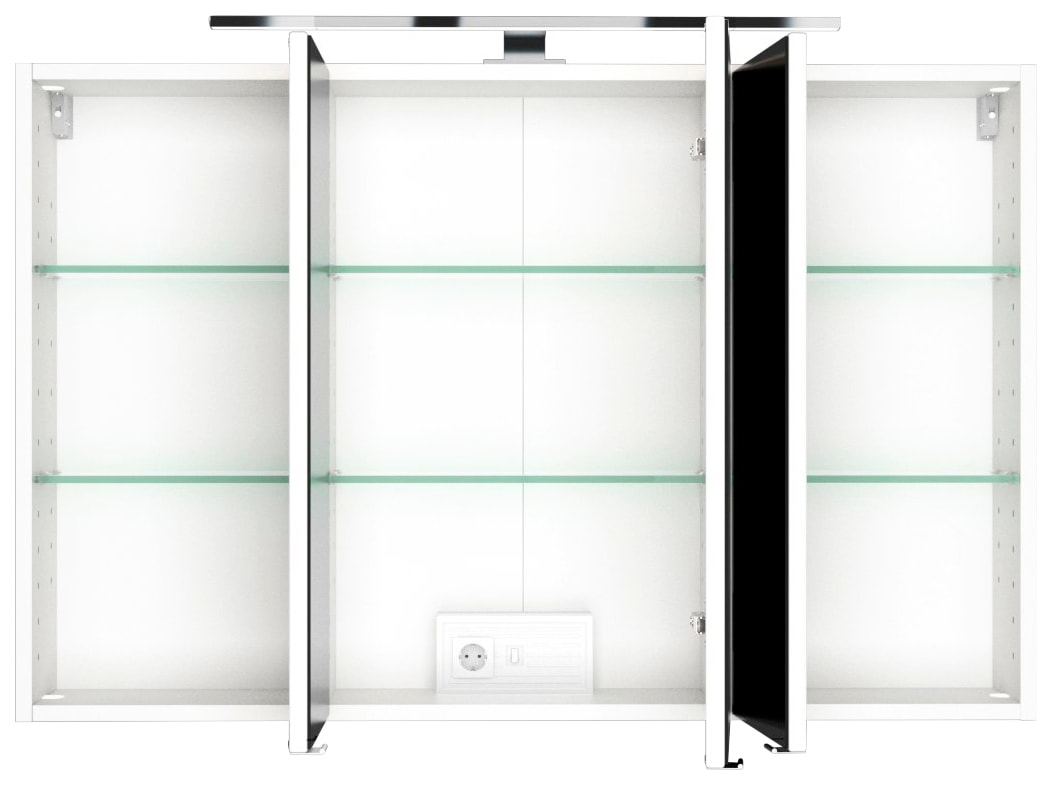 welltime Spiegelschrank »Livorno«, Inklusive LED-Beleuchtung