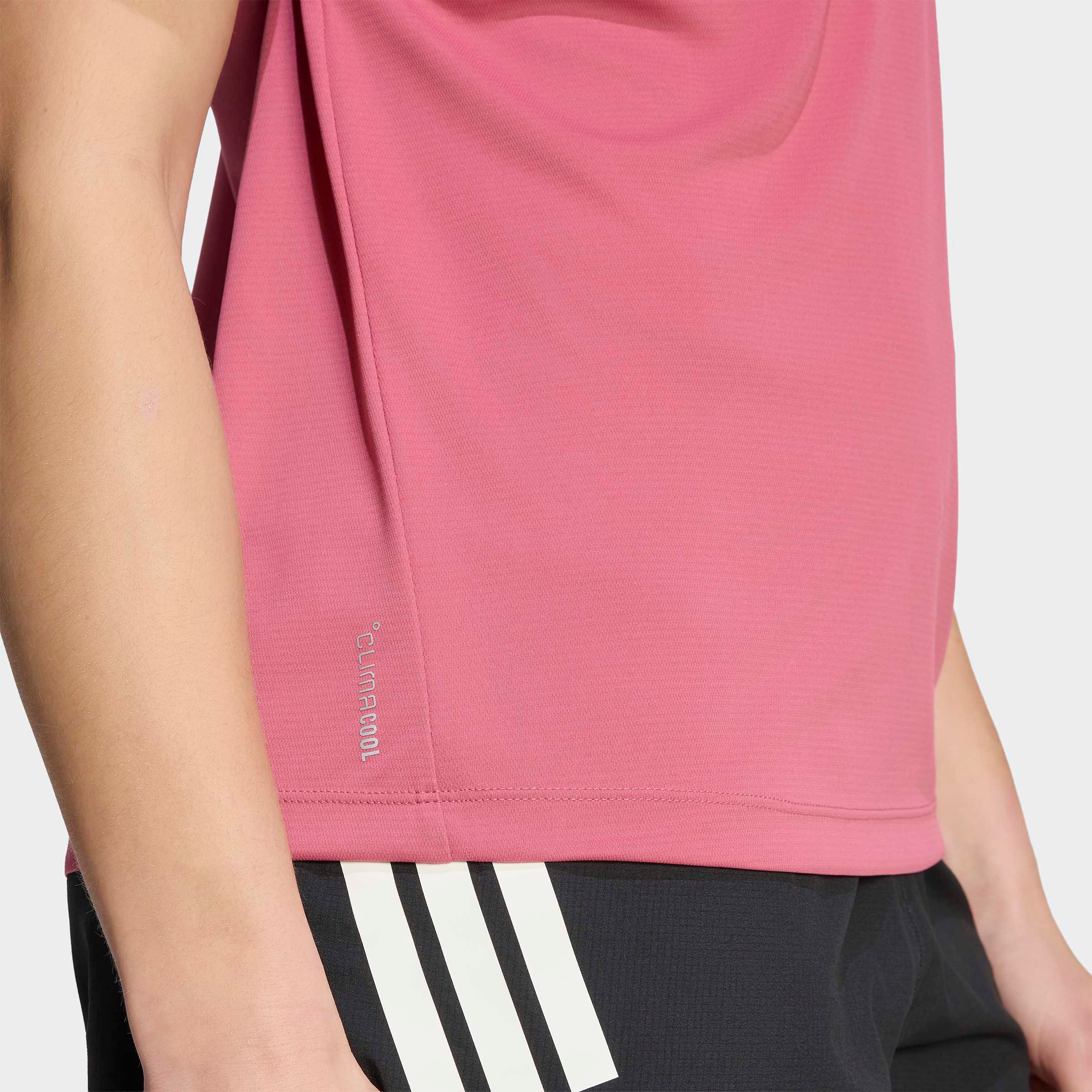 adidas Performance Laufshirt »RUN ESS TEE W« mit climacool® Technologie, ohne Verschluss