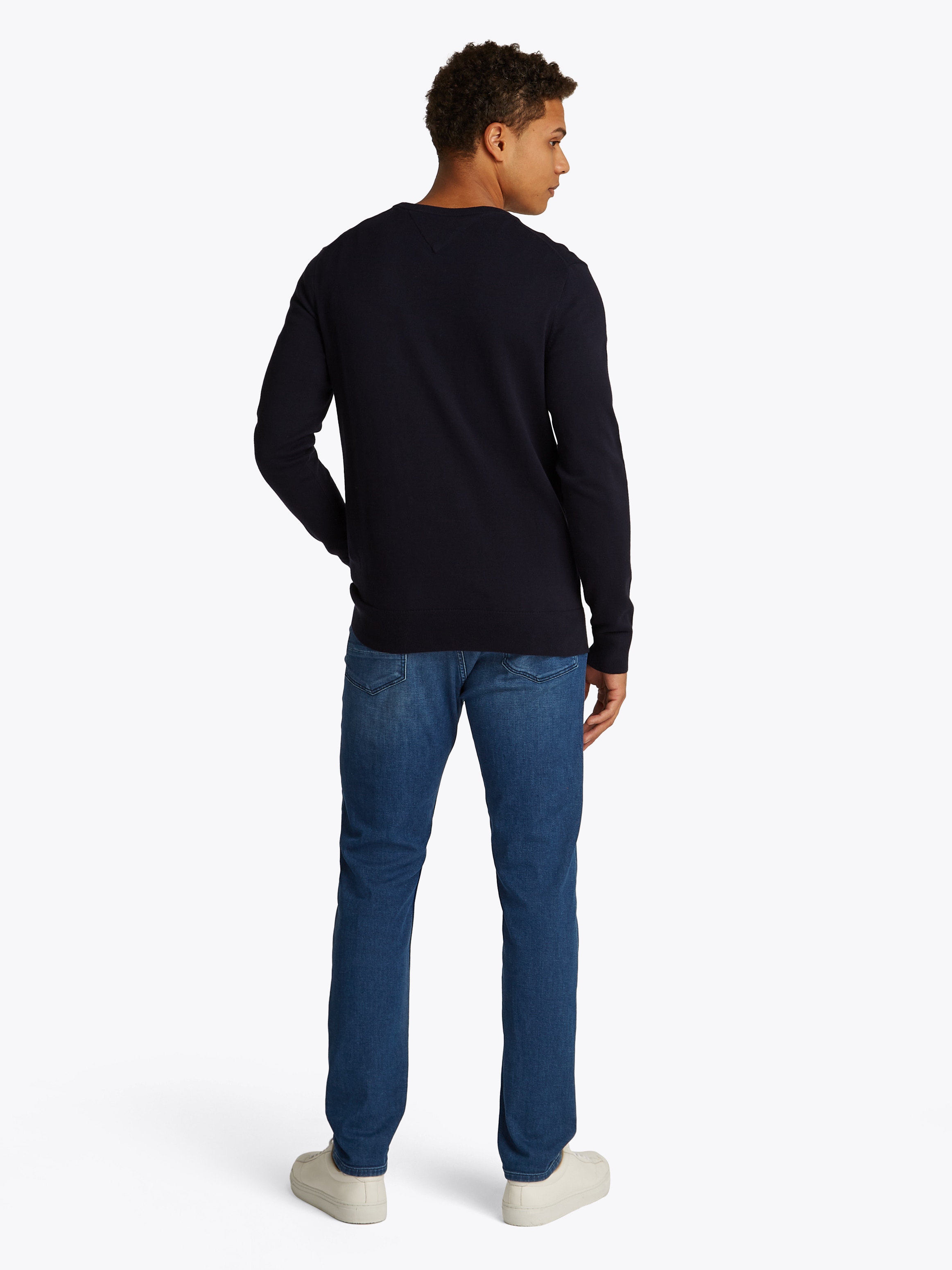 Tommy Hilfiger Rundhalspullover »ESSENTIAL COTTON CREW NECK«