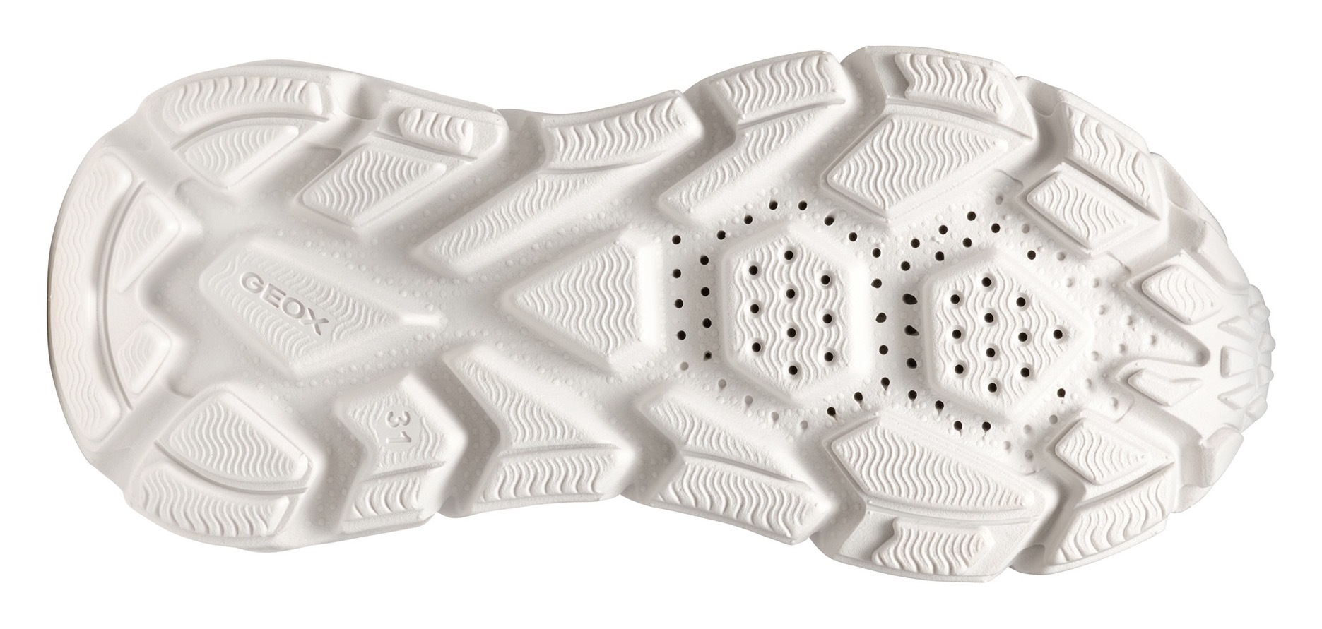 Geox Sneaker »J FLEXYPER FAST BOY«, Chunky Sneaker, Laufschuh, Sportschuh mit praktischem Gummizug