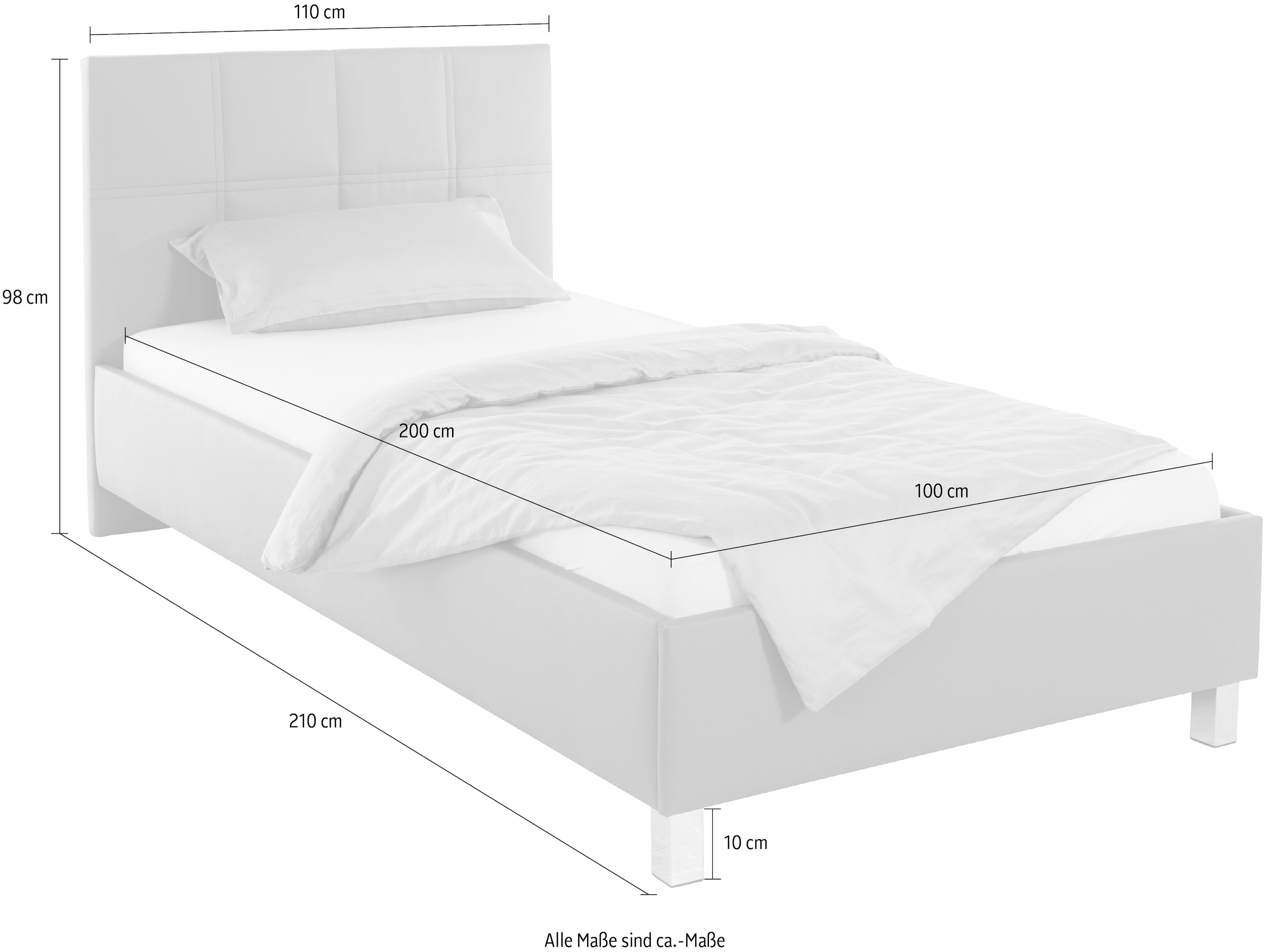 Westfalia Schlafkomfort Polsterbett