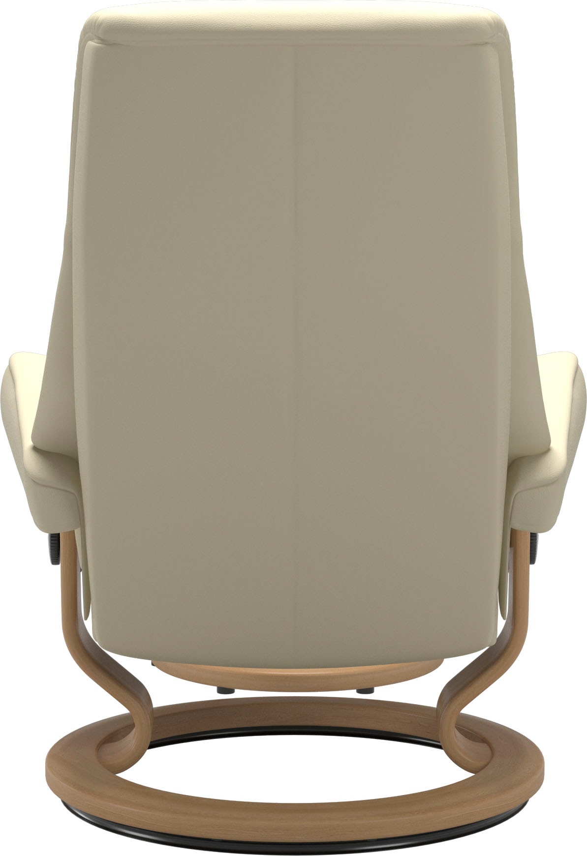 Stressless® Relaxsessel »View«, (Set, Relaxsessel mit Hocker), mit Classic Base, Größe M,Gestell Eiche