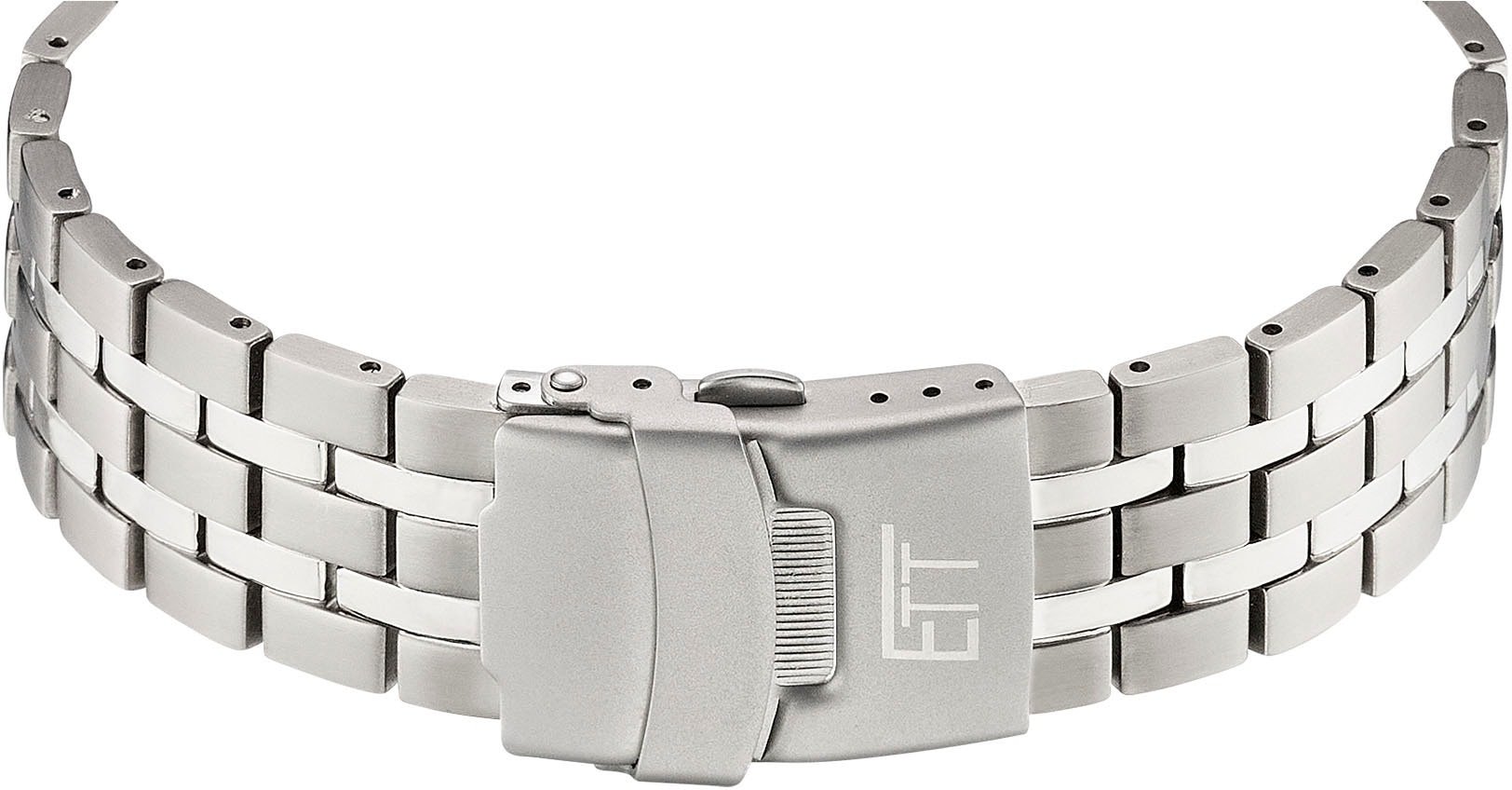 ETT Funkchronograph »Professional World Timer«, Armbanduhr, Herrenuhr, Solar, Titan, Datum, Stoppfunktion