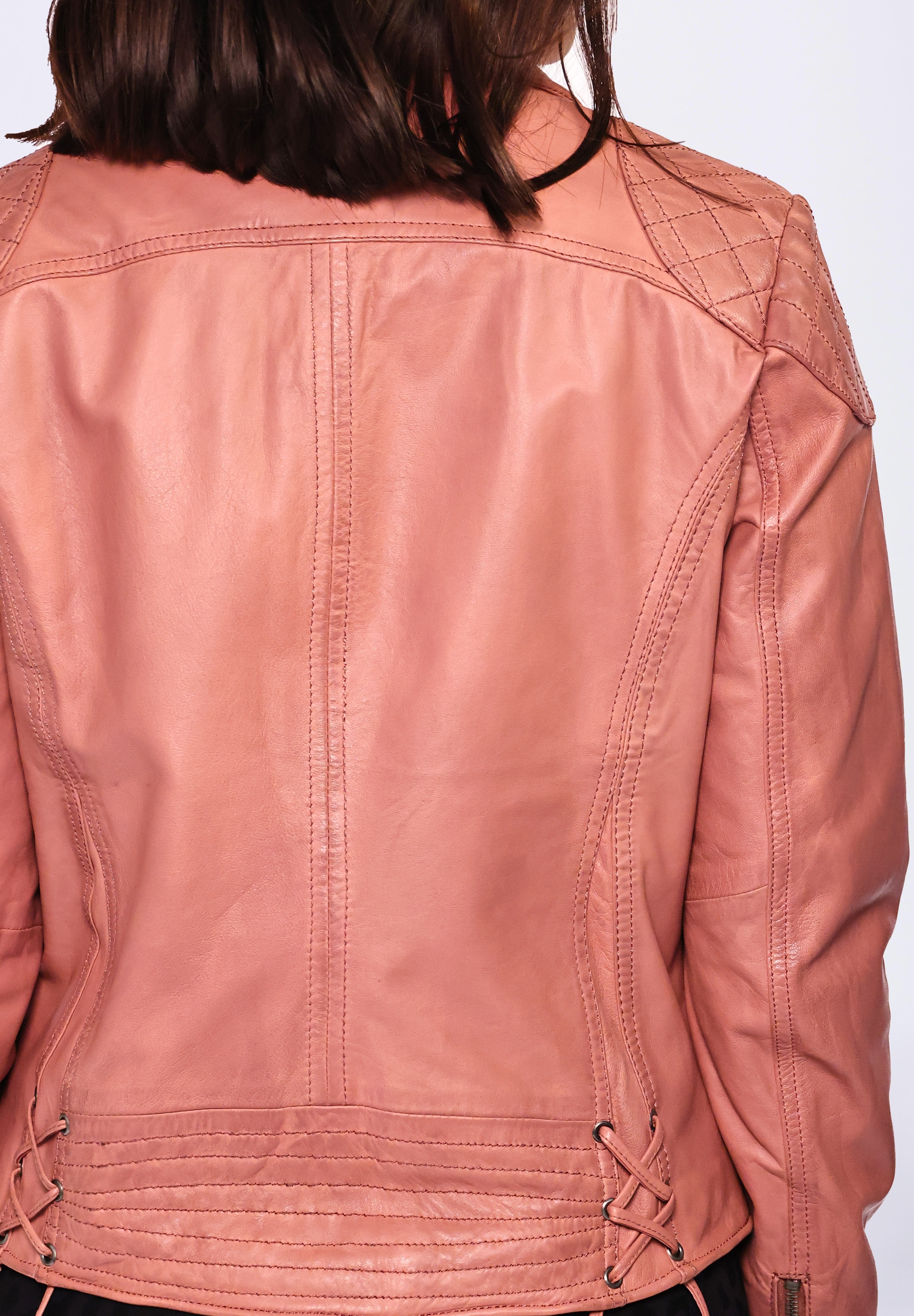 Maze Bikerjacke »Lederjacke Ibiza«