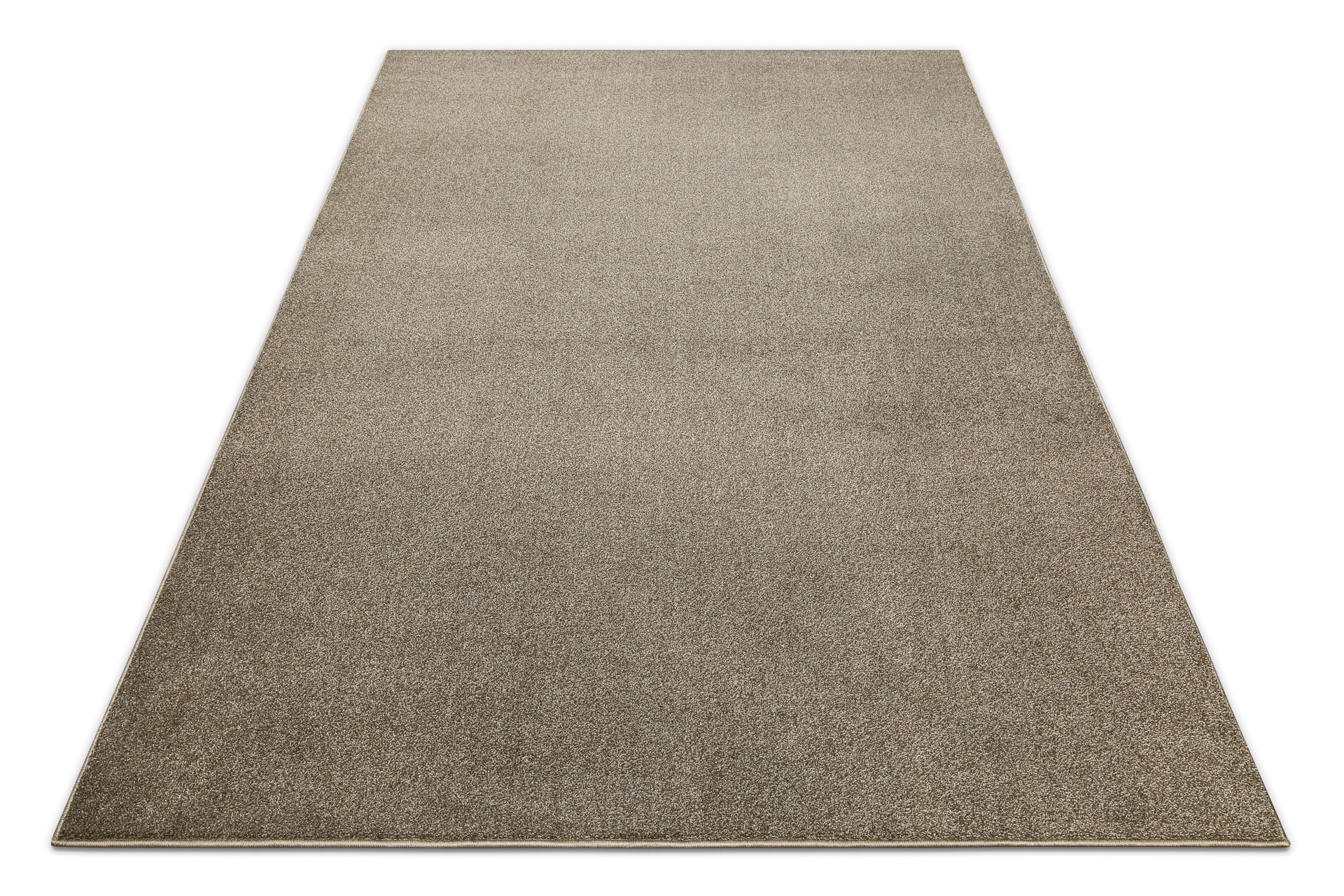 Wecon home Teppich »Tim« rechteckig 12 mm Höhe einfarbig, meliert, modern, pflegeleicht, Wohnzimmer, Schlafzimmer