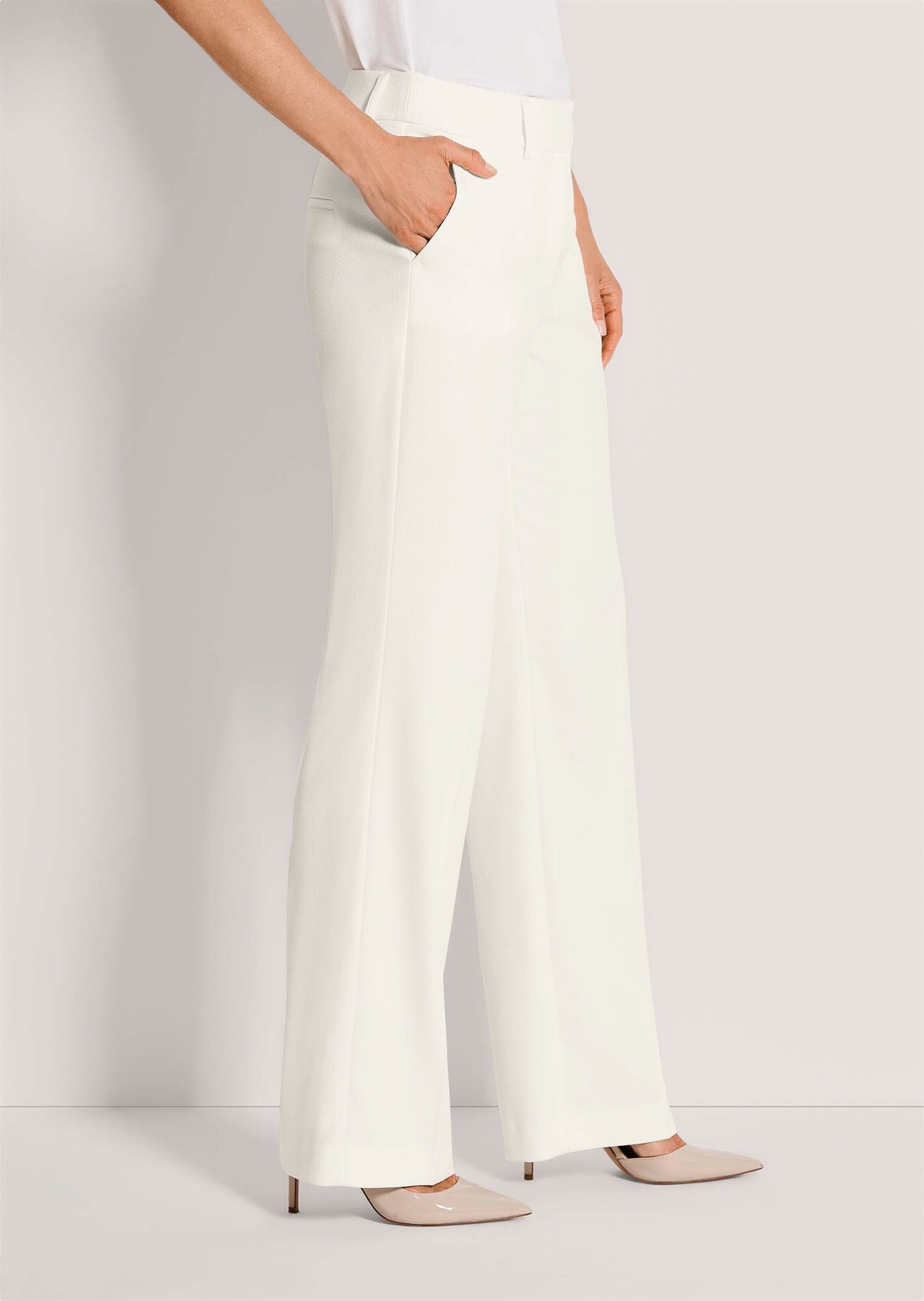 MADELEINE Stoffhose »Chinohose Elegante Bügelfaltenhose mit Struktur«