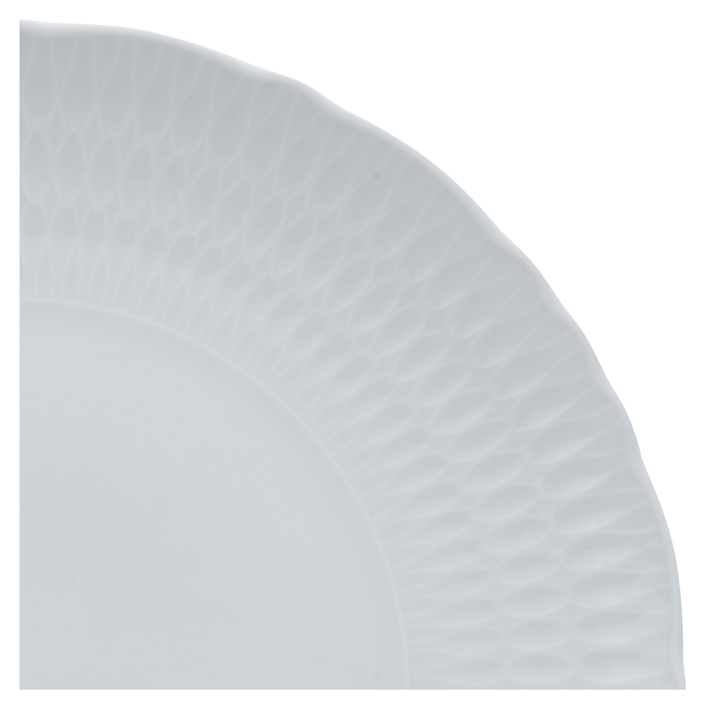 CreaTable Kombiservice »Geschirr-Set Sofia« Service, klassisch elegantes Relief, 8 Teile, für 2 Personen