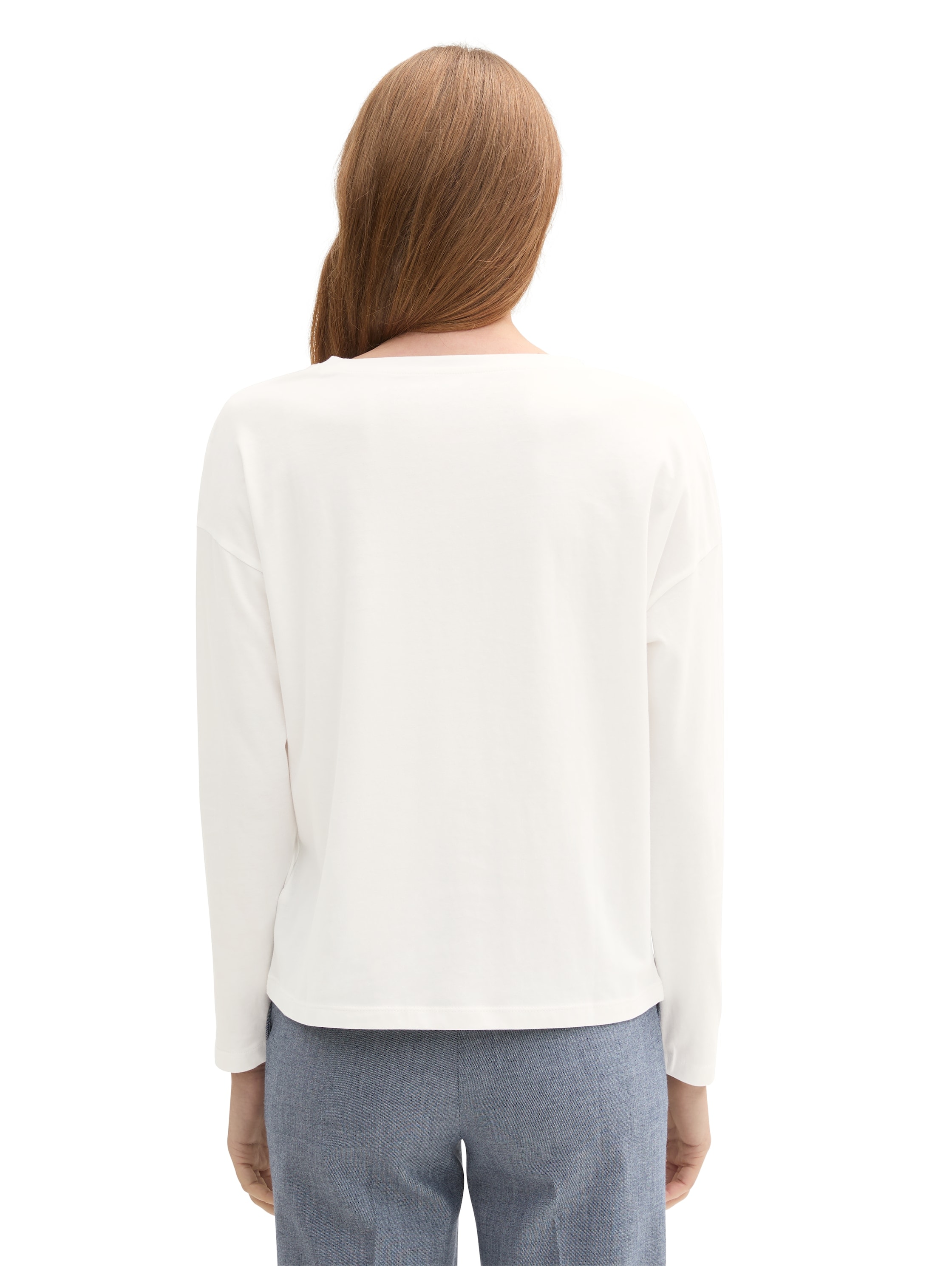 TOM TAILOR Langarmshirt, mit Frontprint