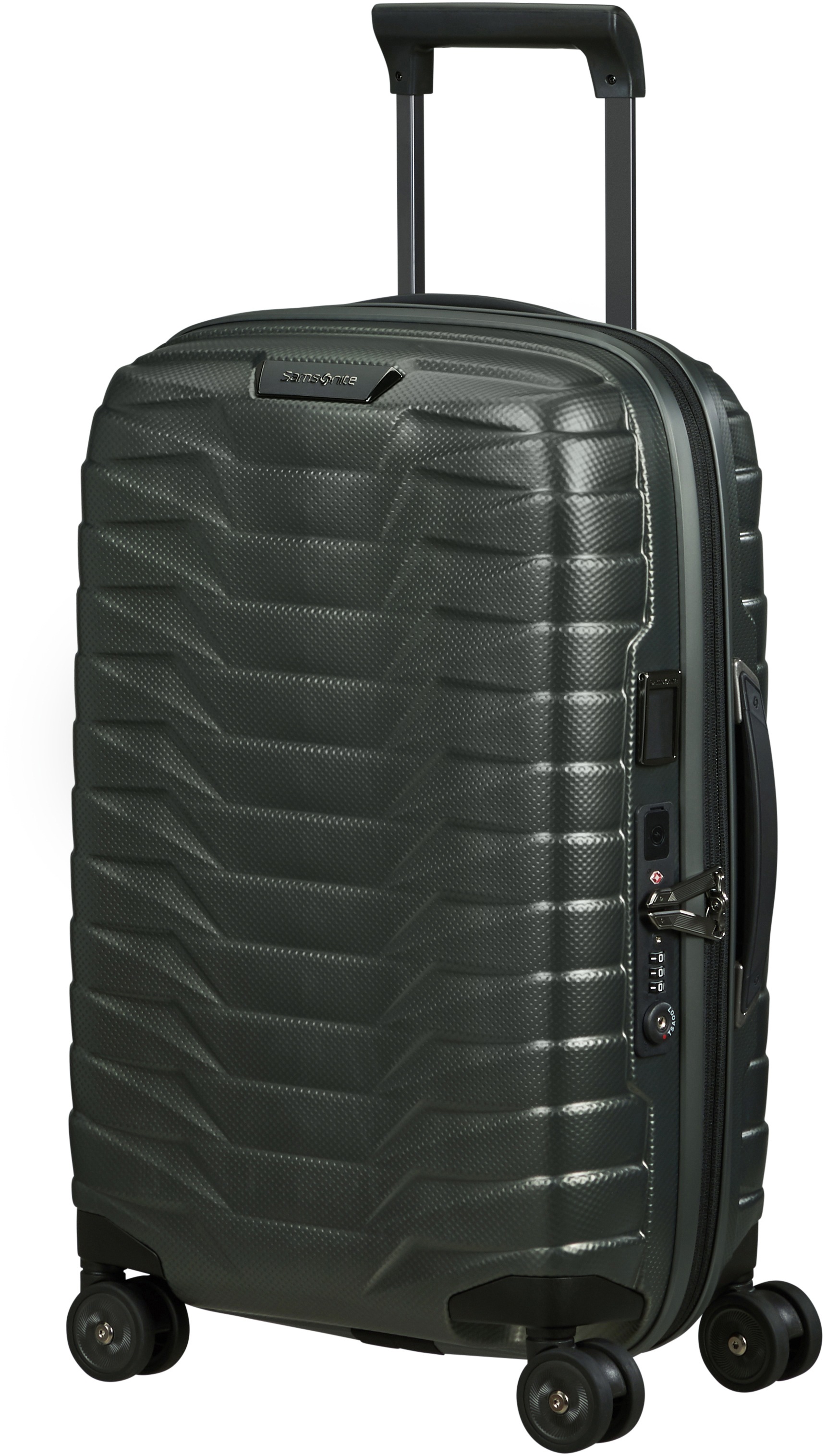 Samsonite Hartschalen-Trolley »PROXIS, verschiedene Größen und Farben«, 4 Rollen, Trolley Reisegepäck Hartschalenkoffer Reisekoffer TSA-Zahlenschloss