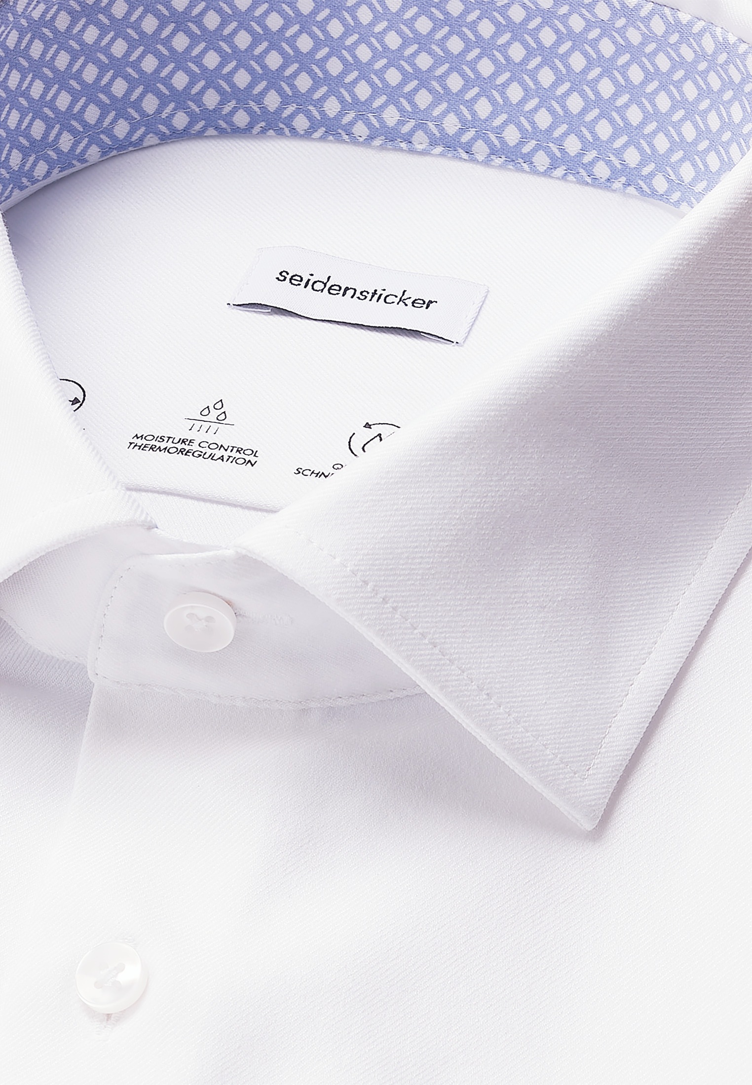 seidensticker Businesshemd »Schwarze Rose« Slim 1/1 Kentkragen Uni