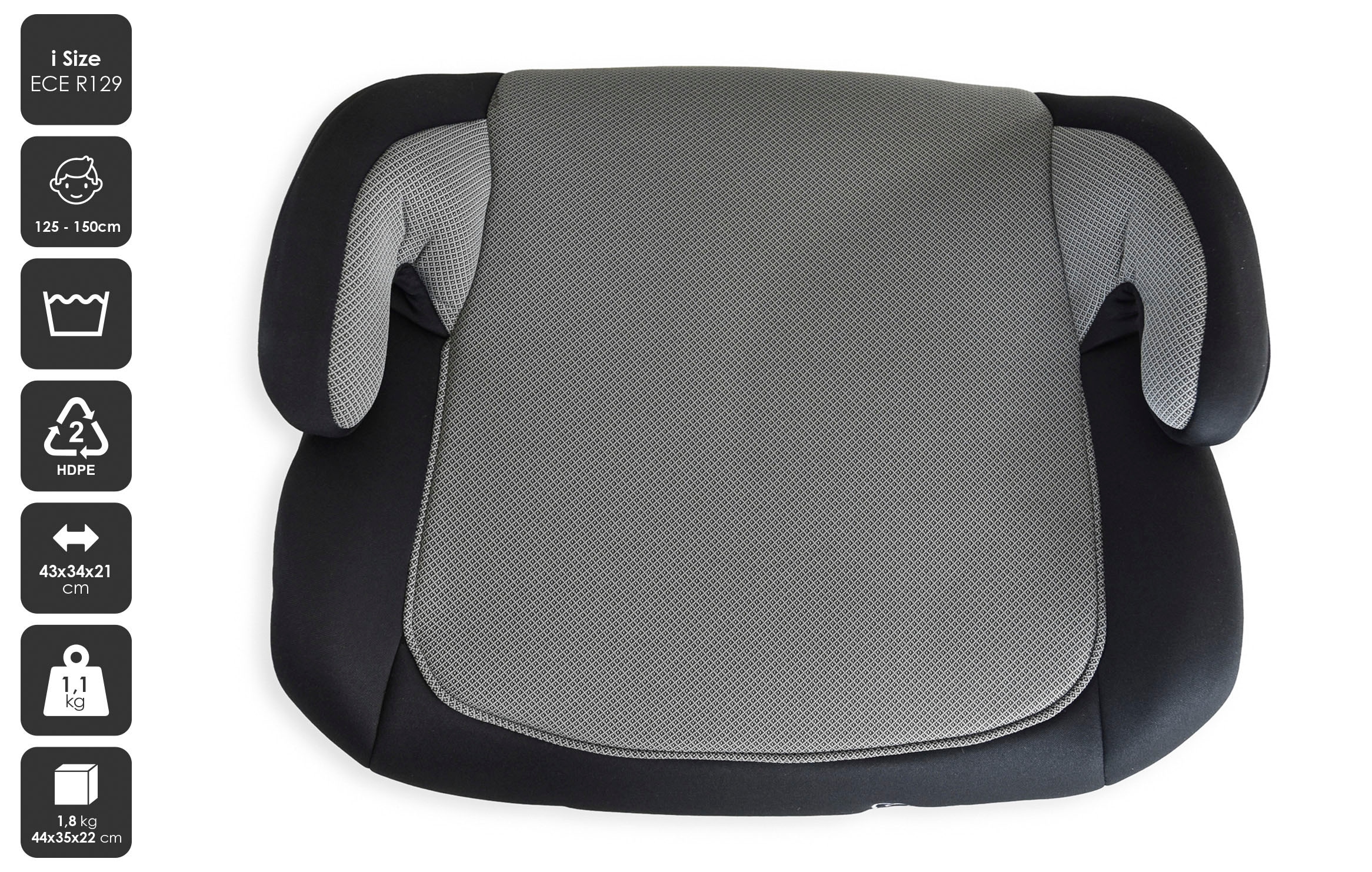 BabyGo Kindersitzerhöhung »Booster I Size, 126-150 cm«