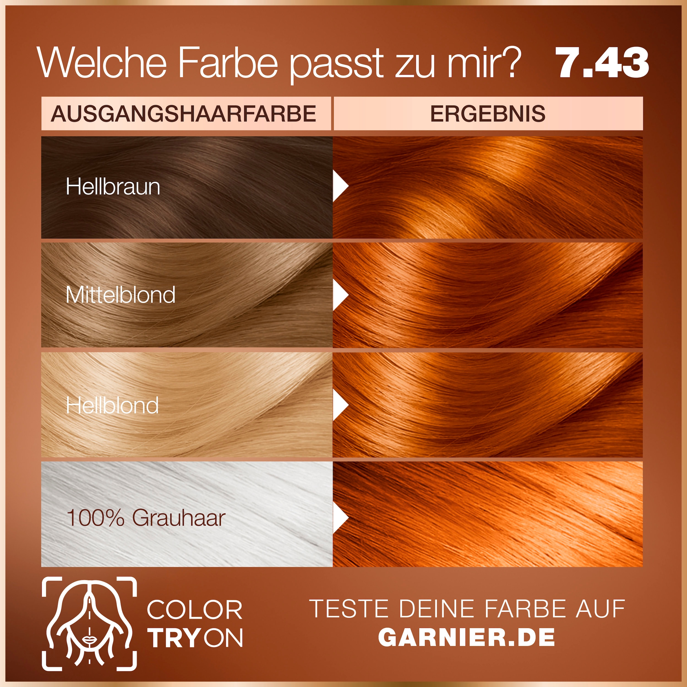 GARNIER Coloration »Garnier GOOD Dauerhafte Haarfarbe«, mit pflegender Formel