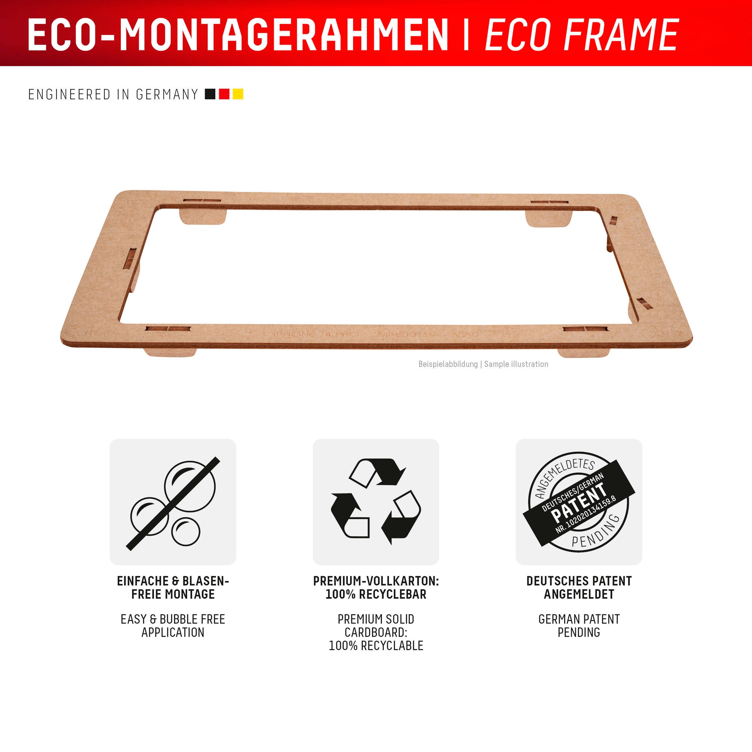 Displex Displayschutzglas »Real Glass + Case«, für Samsung Galaxy S24+-Samsung Galaxy S25+, Displayschutzfolie Displayschutz Rundumschutz 360 Grad splitterfest