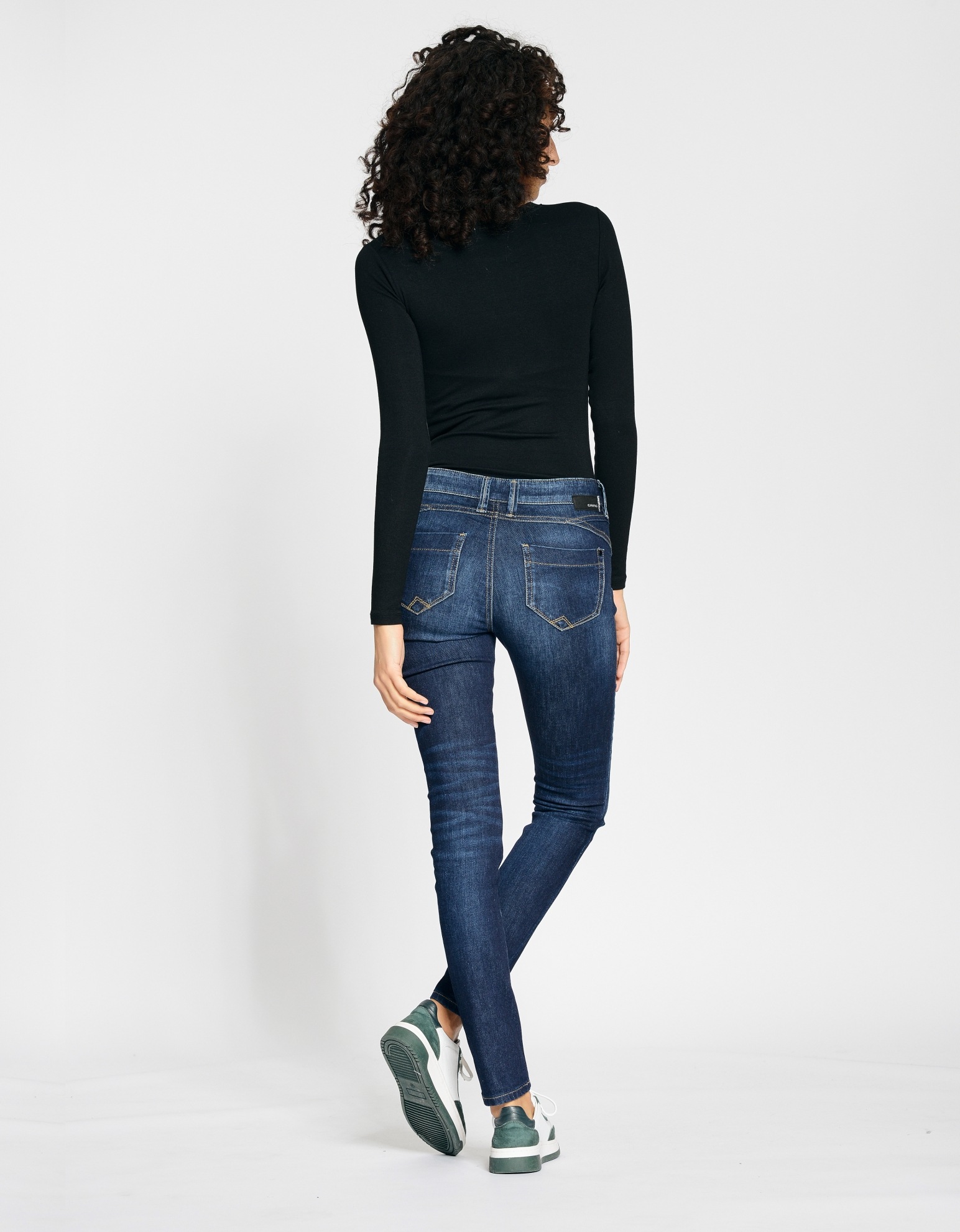 GANG Skinny-fit-Jeans »94NIKITA«, mit Zipper-Detail an der Coinpocket