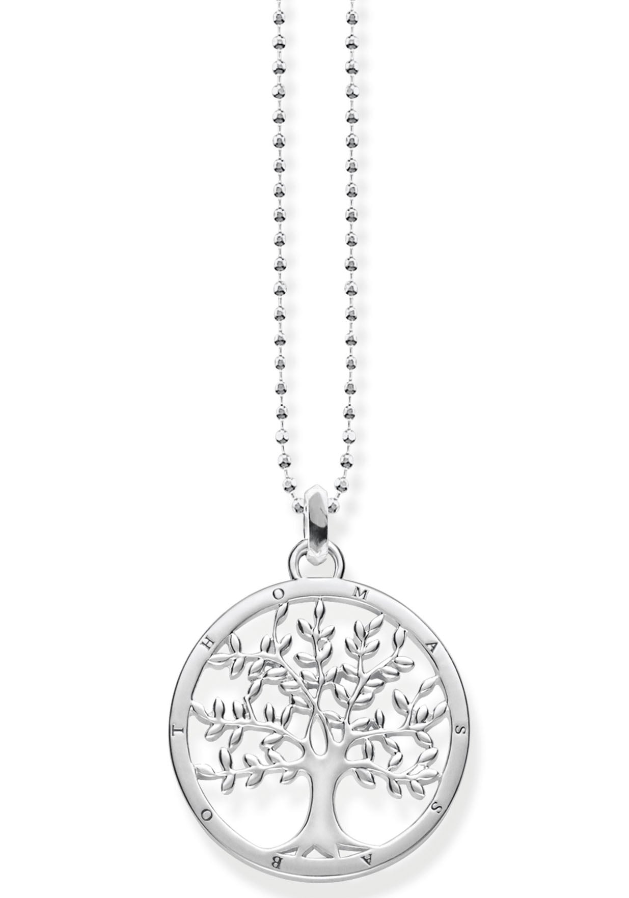 THOMAS SABO Kette mit Anhänger »Tree of Love/Lebensbaum, KE1660-001-21-L45V«