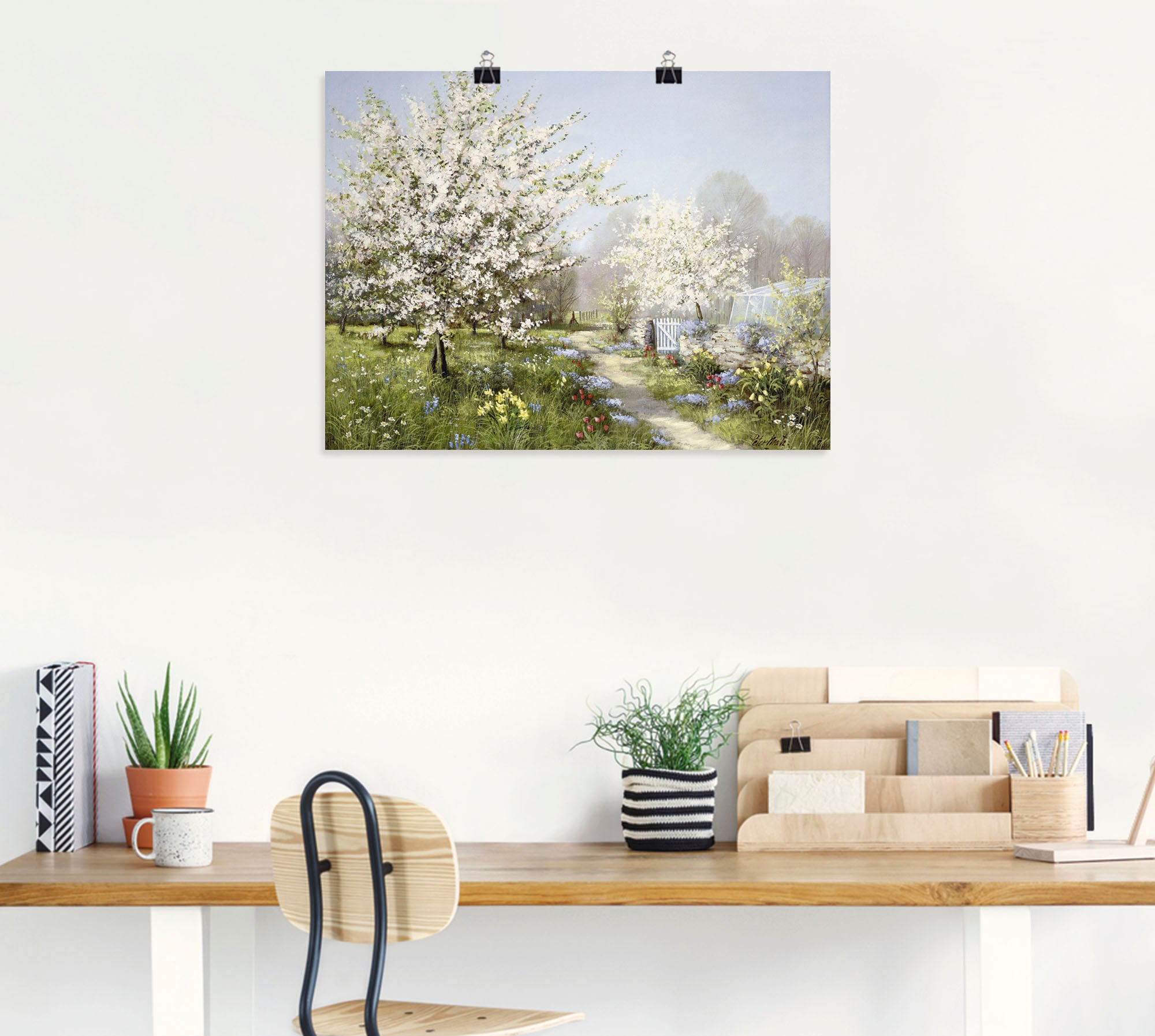 Artland Wandbild »Frühlingsblüten« Wiesen & Bäume 1 Stk. tlg. als Leinwandbild, Poster, Wandaufkleber in verschied. Größen